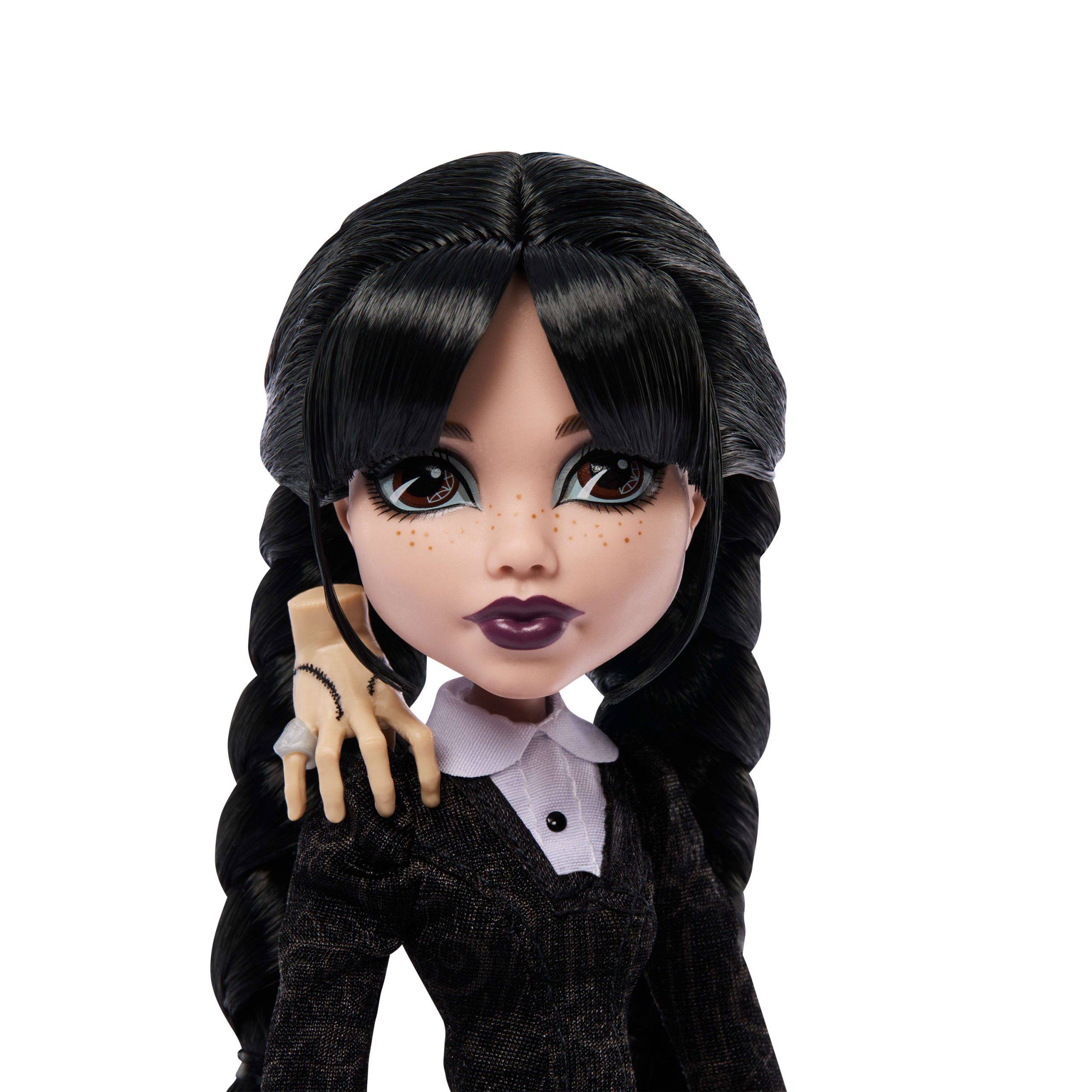 Monster High Skullector Muñeca de Colección Wednesday Merlina Addams - Image 2