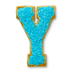 AG™ Letter Y Stick-On Patch