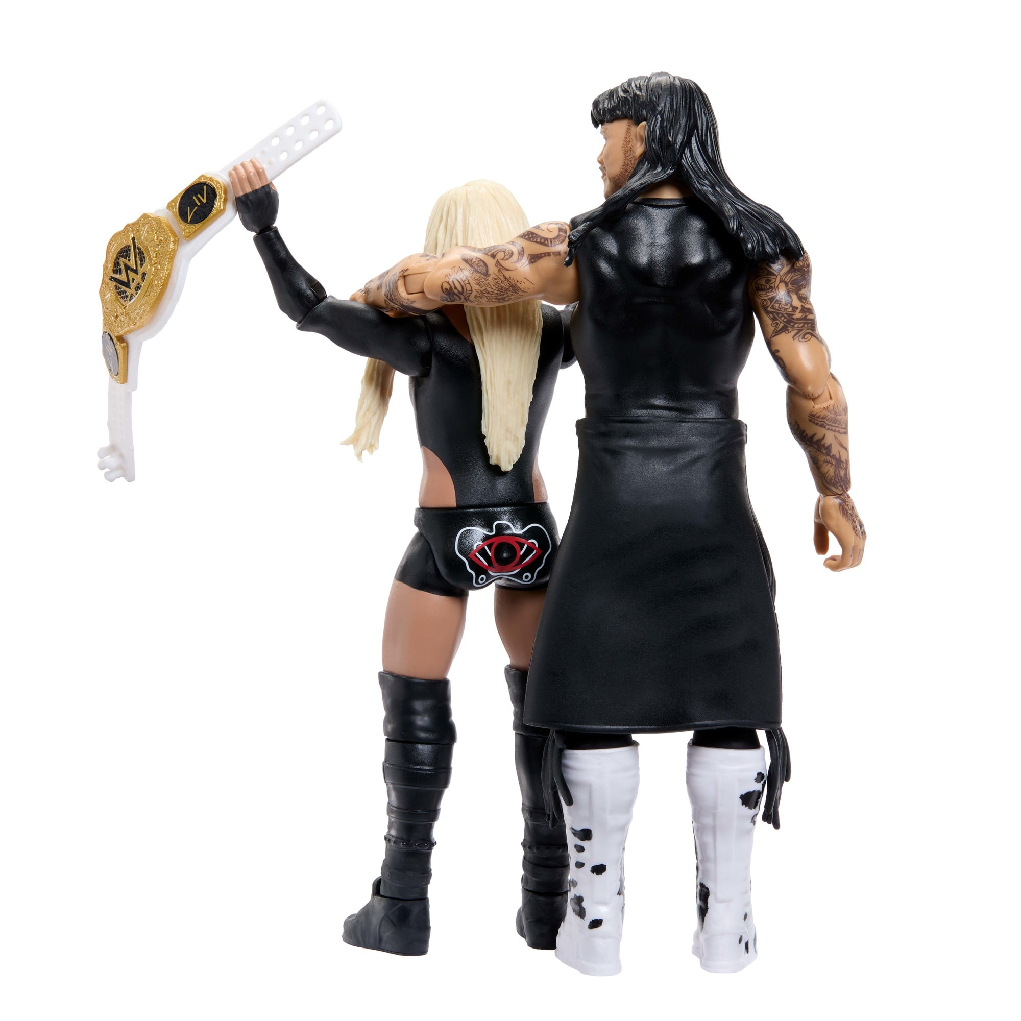 WWE Main Event Showdown Dirty Dominik Mysterio & Liv Morgan Action Figures Set. Series #25. 6-Inch - Image 3