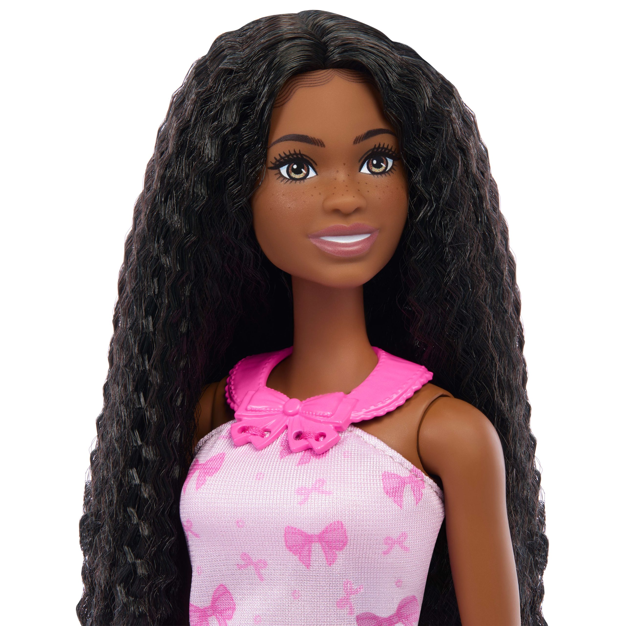 Barbie Easy To Dress Brooklyn Doll Featuring Easy To Dress. Snap On Fashions. Fashion Dolls With Brunette Brushable Hair - Image 3