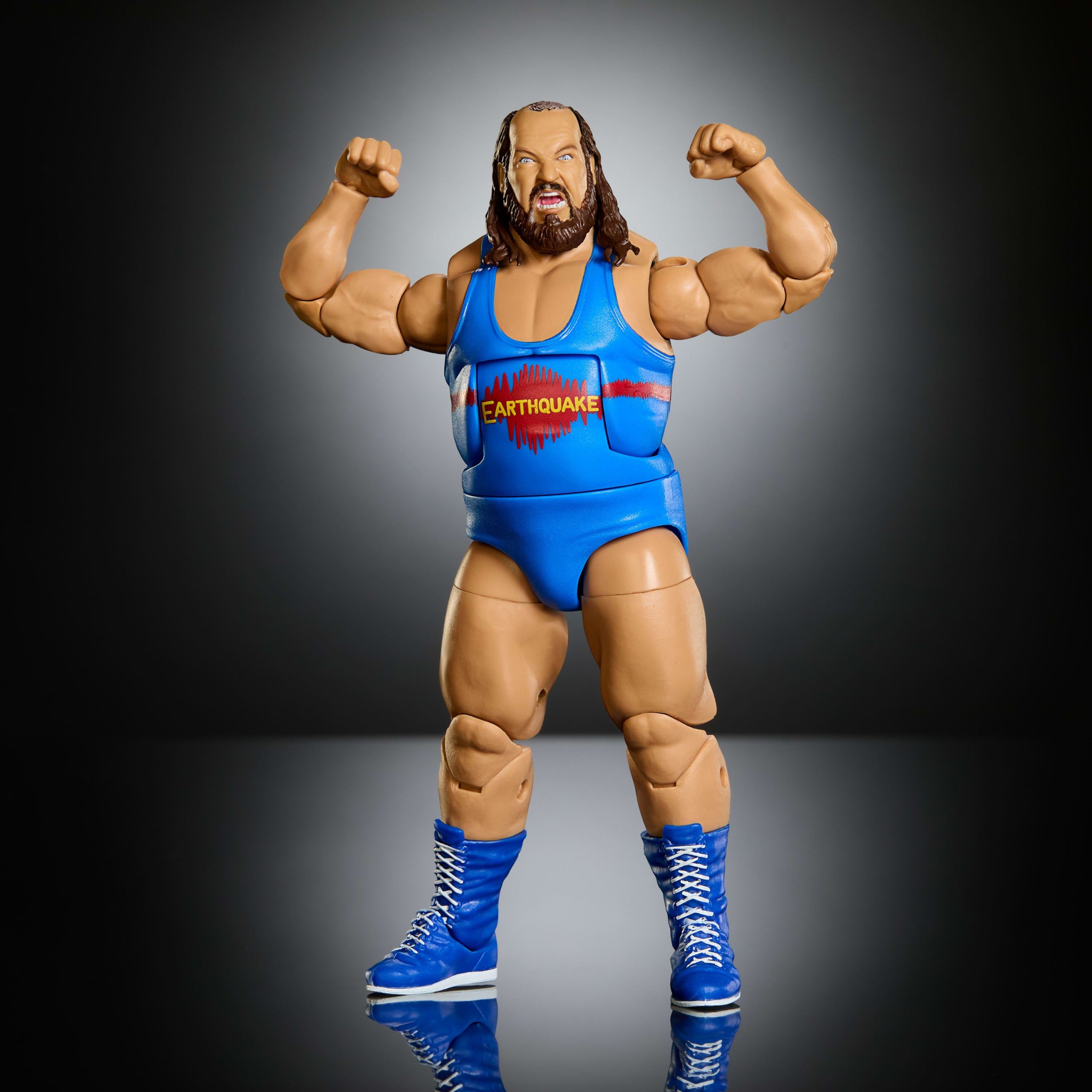 WWE Elite Legends Earthquake Action Figure & Accessories. Series 32 6-Inch Collectible Set - Image 4