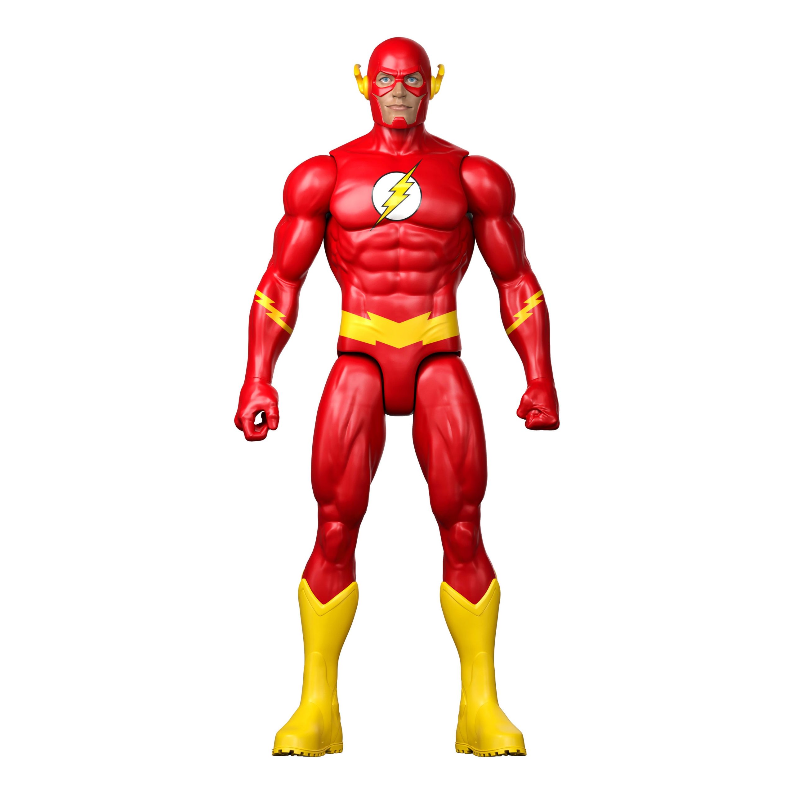 DC 12 Inch The Flash Action Figure. Classic Super Suit. 7 Points Of Articulation - Image 4
