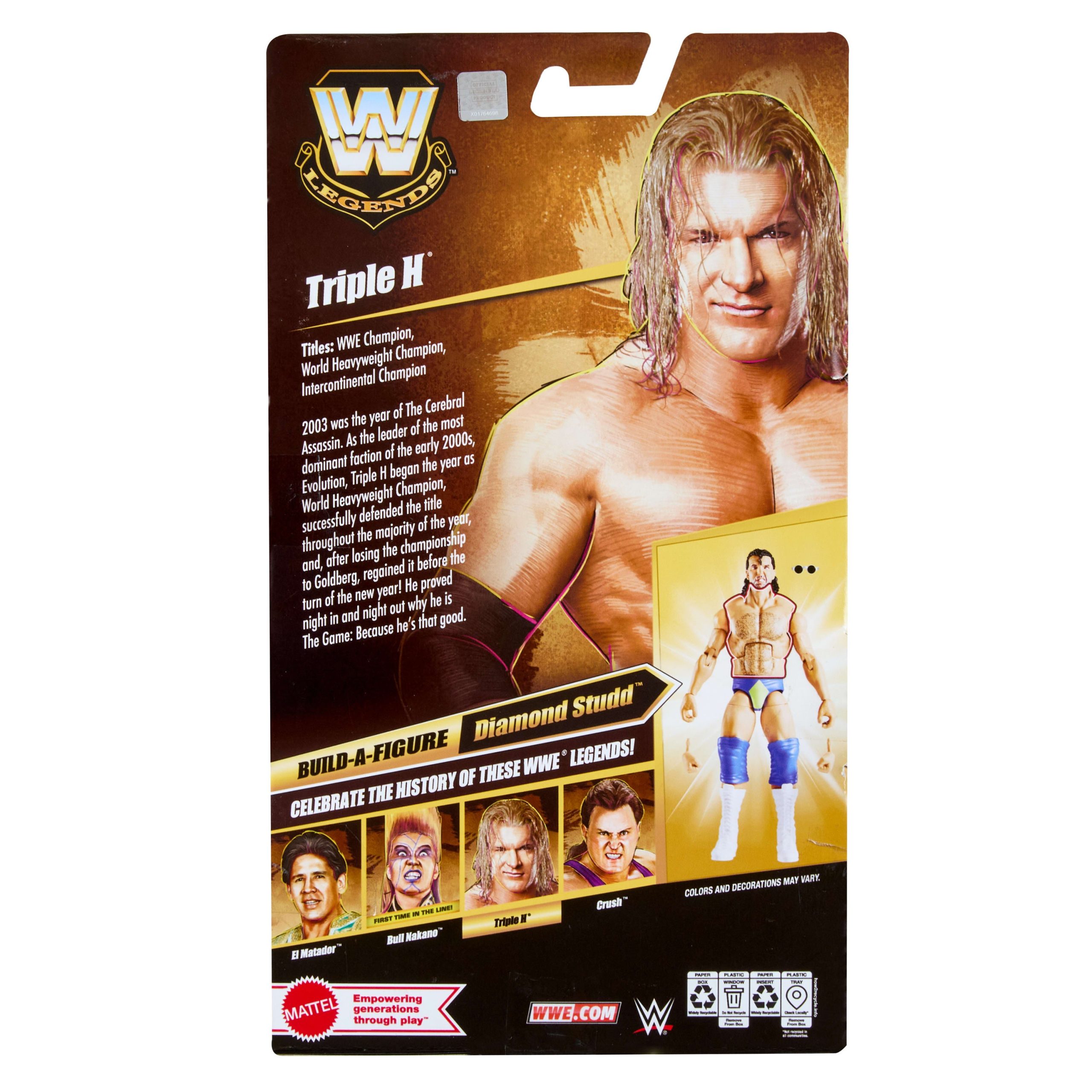 WWE Legends Elite Collection Triple H Action Figure - Image 9