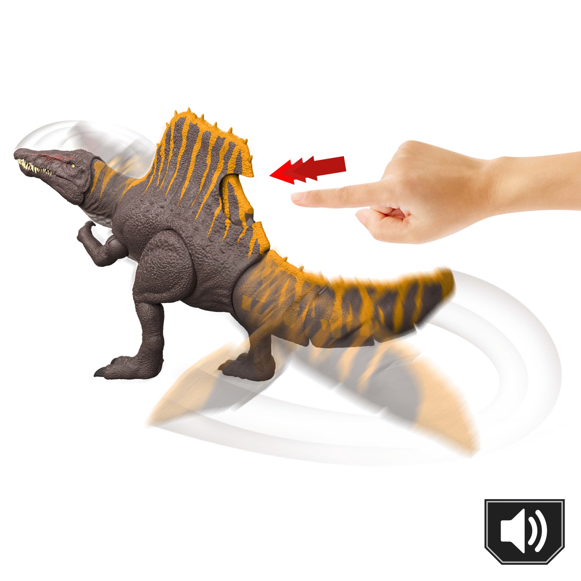Jurassic World Dinosaurio de Juguete Rebirth Spinosaurus - Image 4