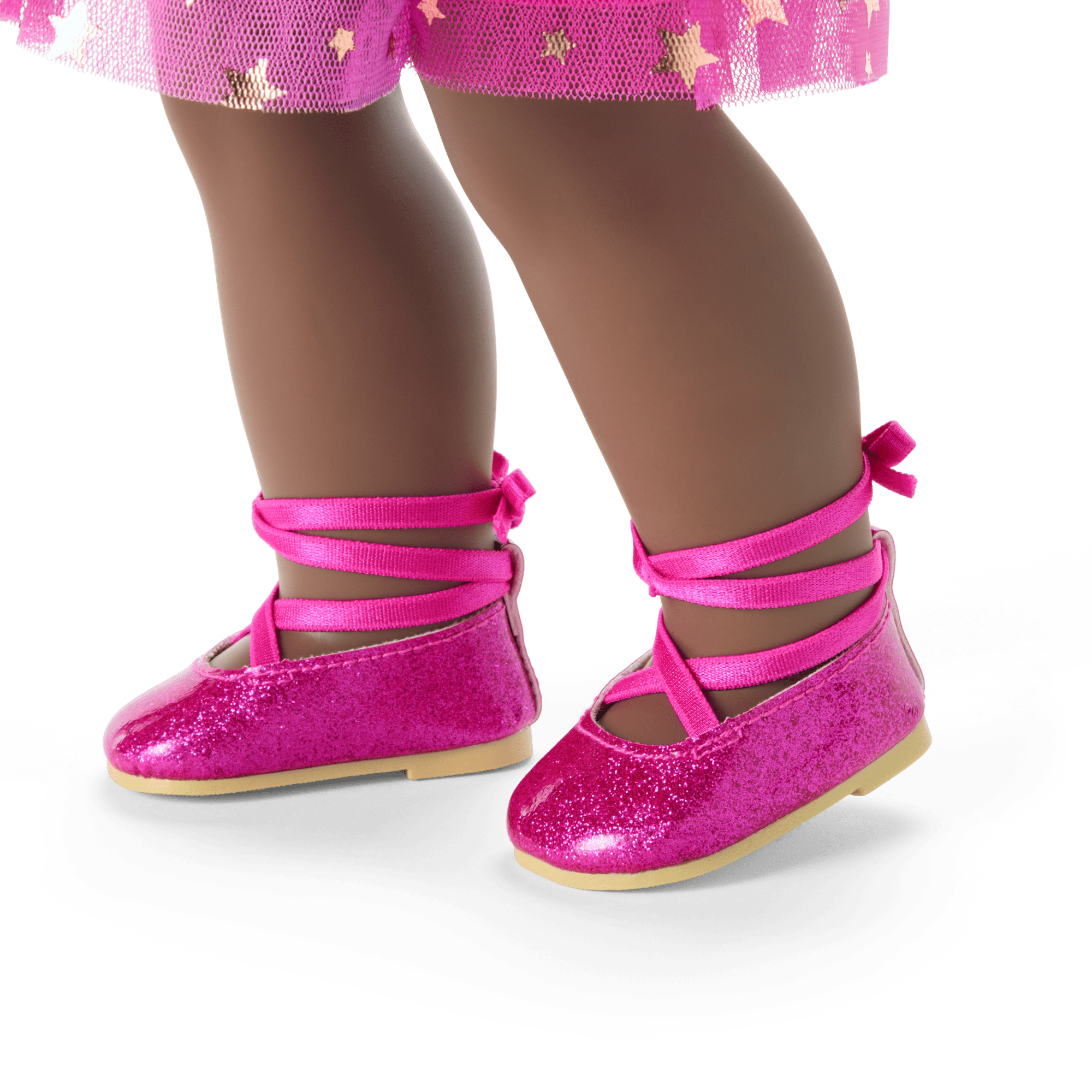 Pink Party-Ready Dresses for Girls & 18-inch Dolls - Image 8