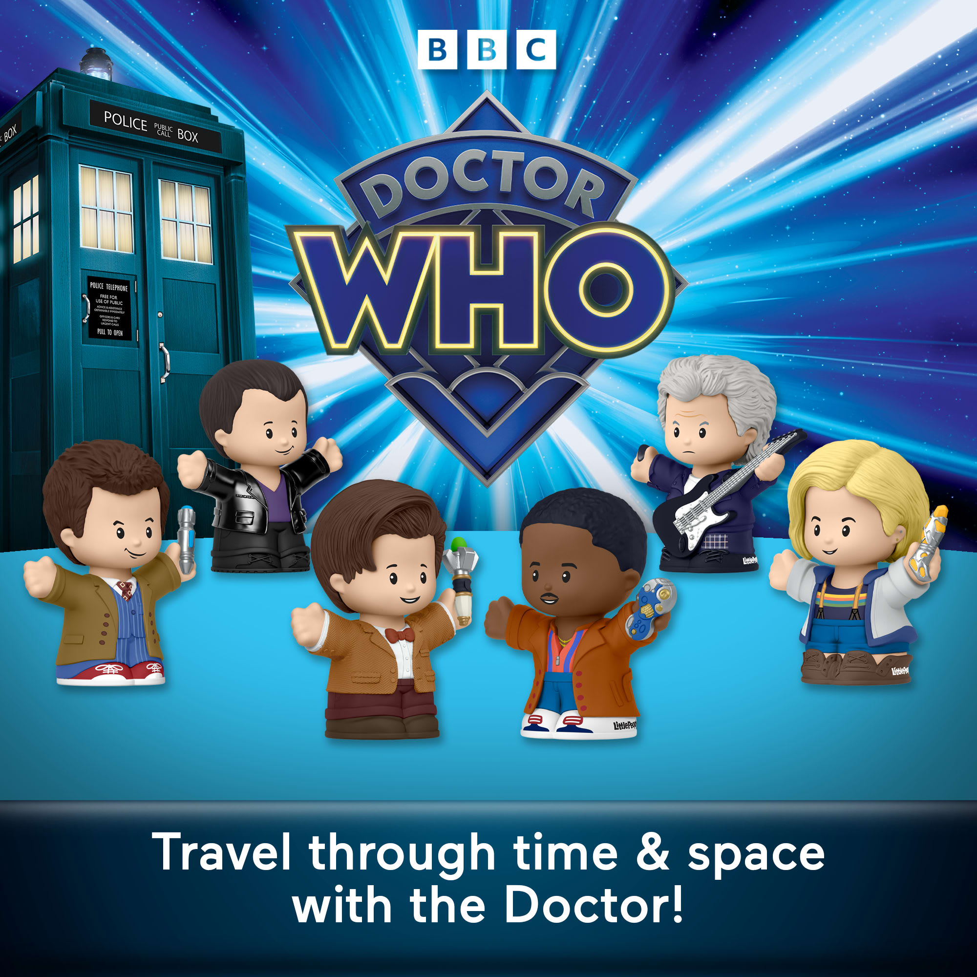 Little People Collector Doctor Who Tv Series Special Edition Set For Adults & Fans. 6 Figures - Image 2