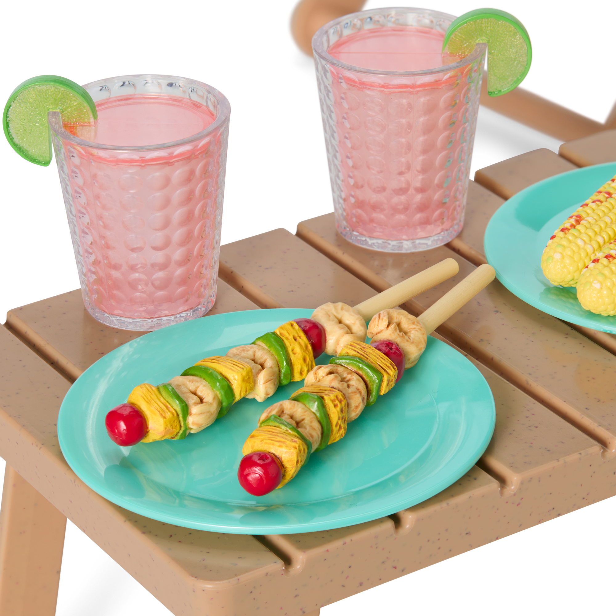 Raquel's™ Beach Chairs & Barbecue Set for 18-inch Dolls (Girl of the Year™ 2026) - Image 11