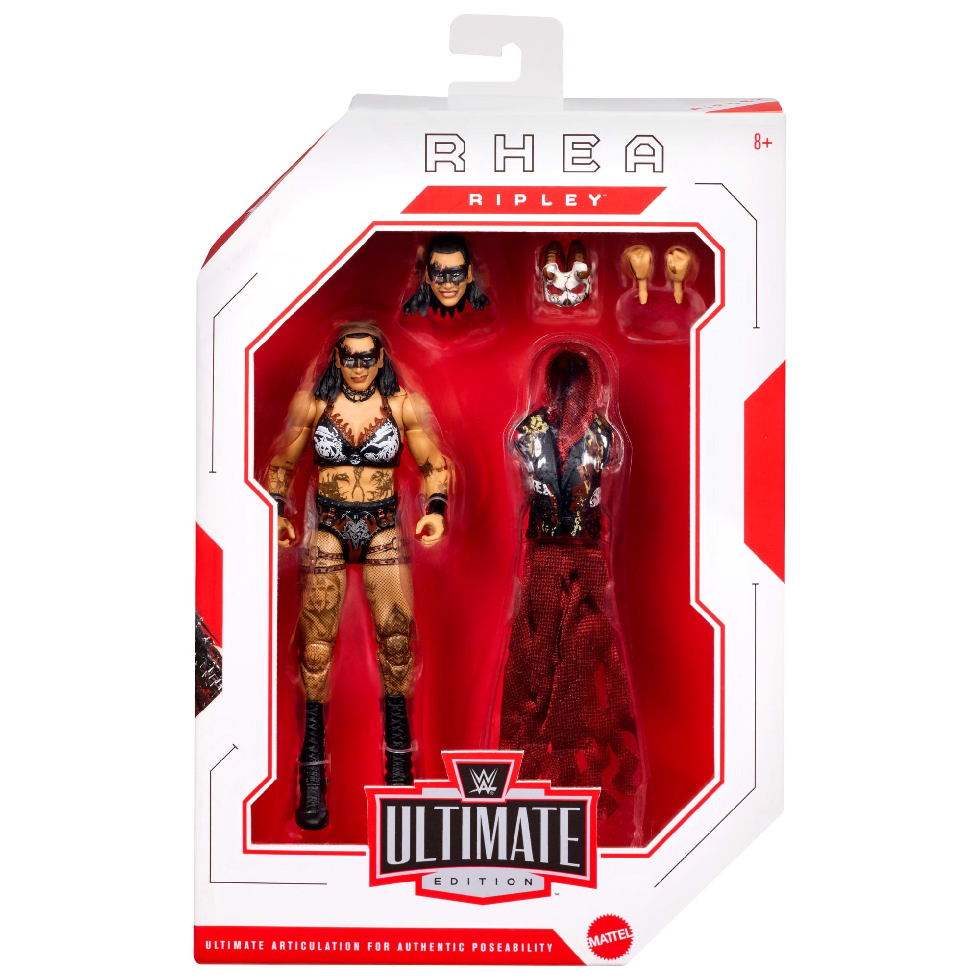 WWE Ultimate Edition Rhea Ripley Action Figure & Accessories Set. 6-Inch Collectible - Image 2