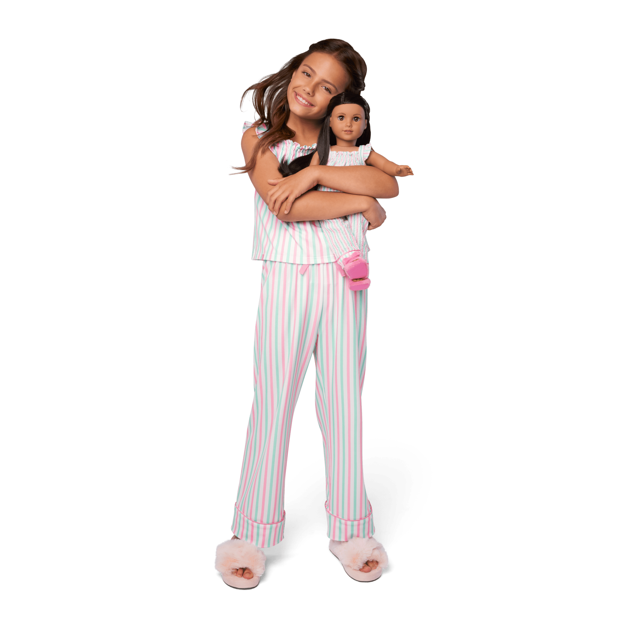 Raquel's™ Coastal Stripes Pajamas for Girls (Girl of the Year™ 2026) - Image 6