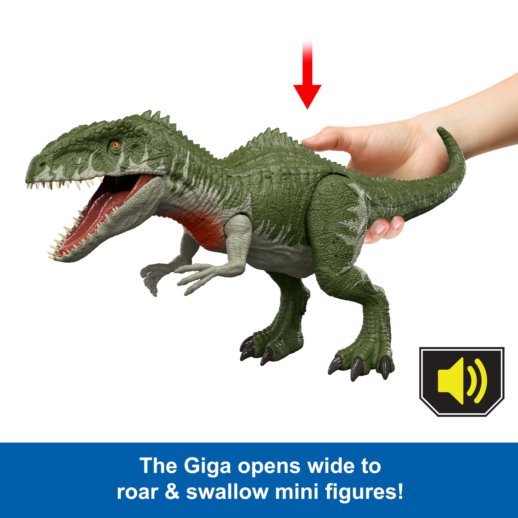 Jurassic World 2-Pack Of Dinosaur Figures Giganotosaurus & Therizinosaurus. Attack Actions - Image 4