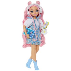 Barbie  Équipe de Rêve  Poupée Mode  Daisy Jean. 9 Accessoires