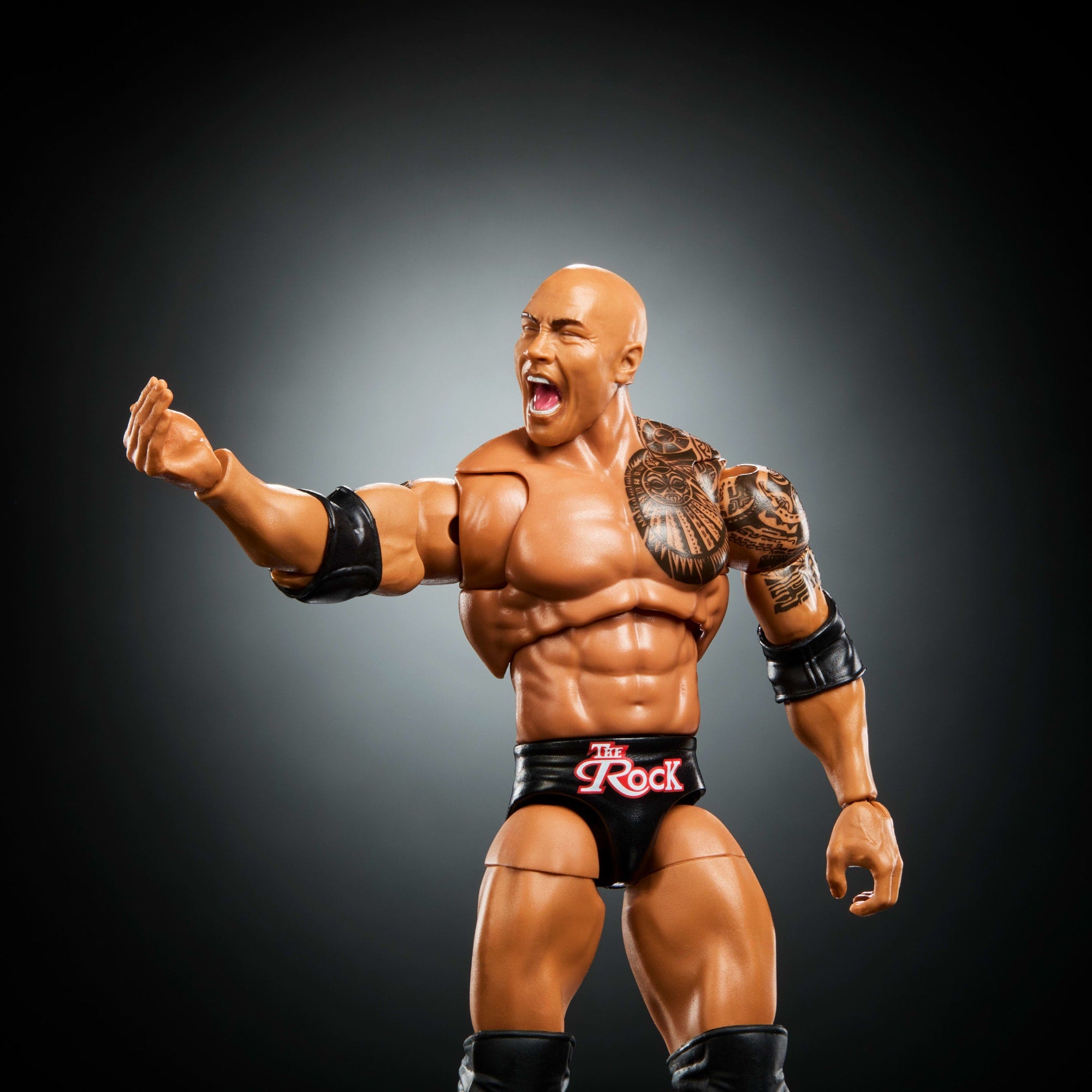 WWE Ultimate Edition The Rock Final Boss Action Figure & Accessories Set. 6-Inch Collectible - Image 3