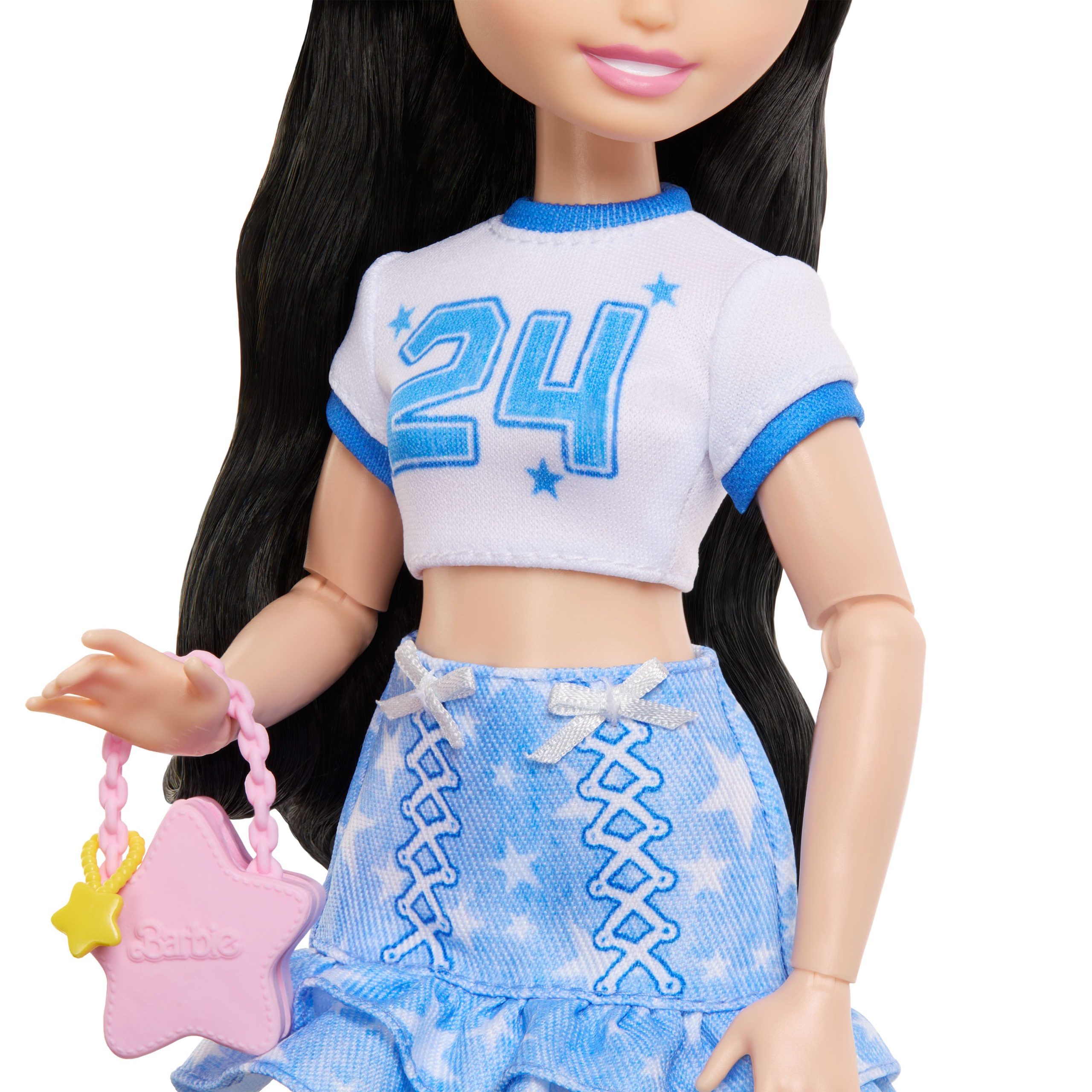 Barbie Dream Besties Weekend Getaway Renee Fashion Doll With 7 Travel Themed Accessories - Image 2