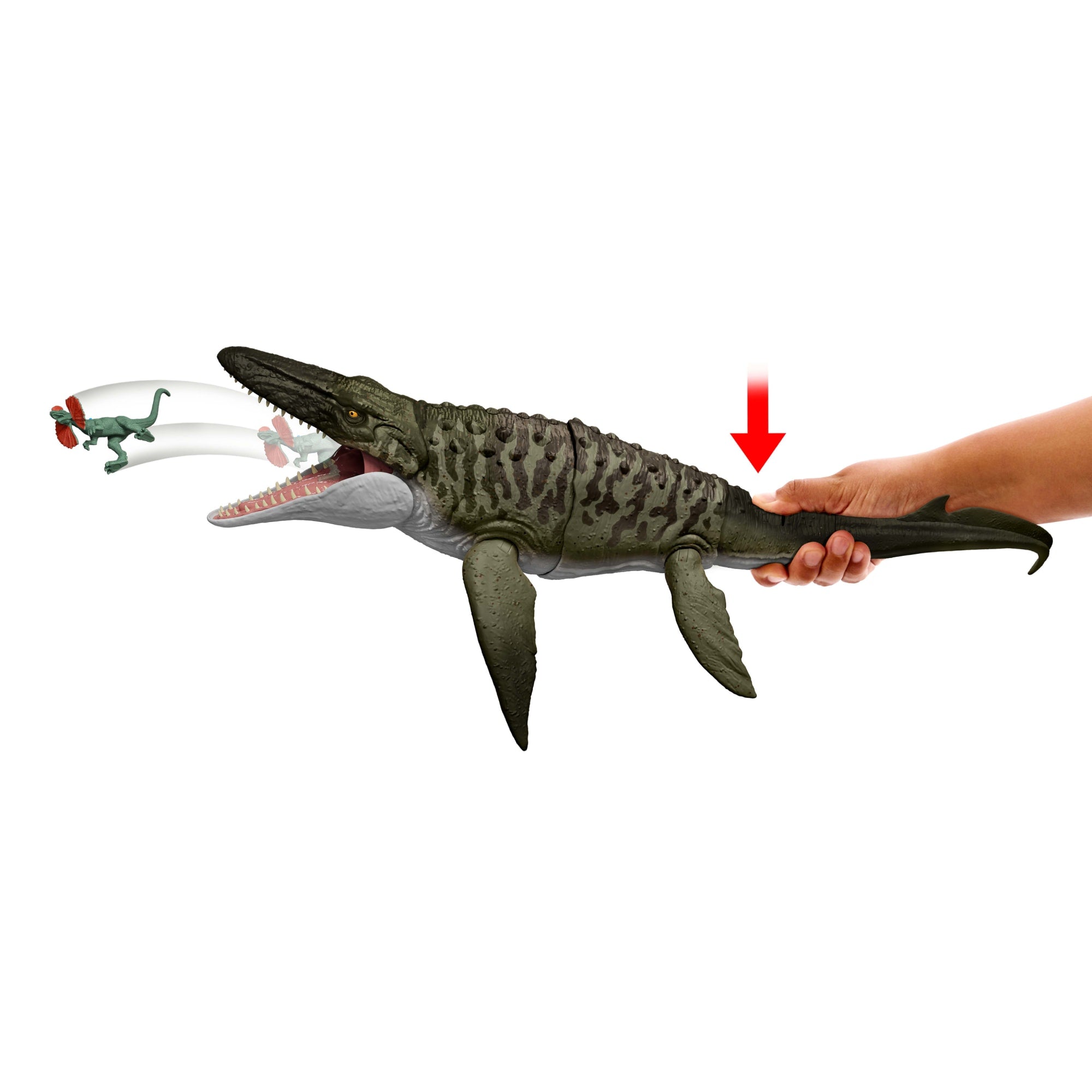 Jurassic World Dinosaurio de Juguete Rebirth Mosasaurus - Image 4