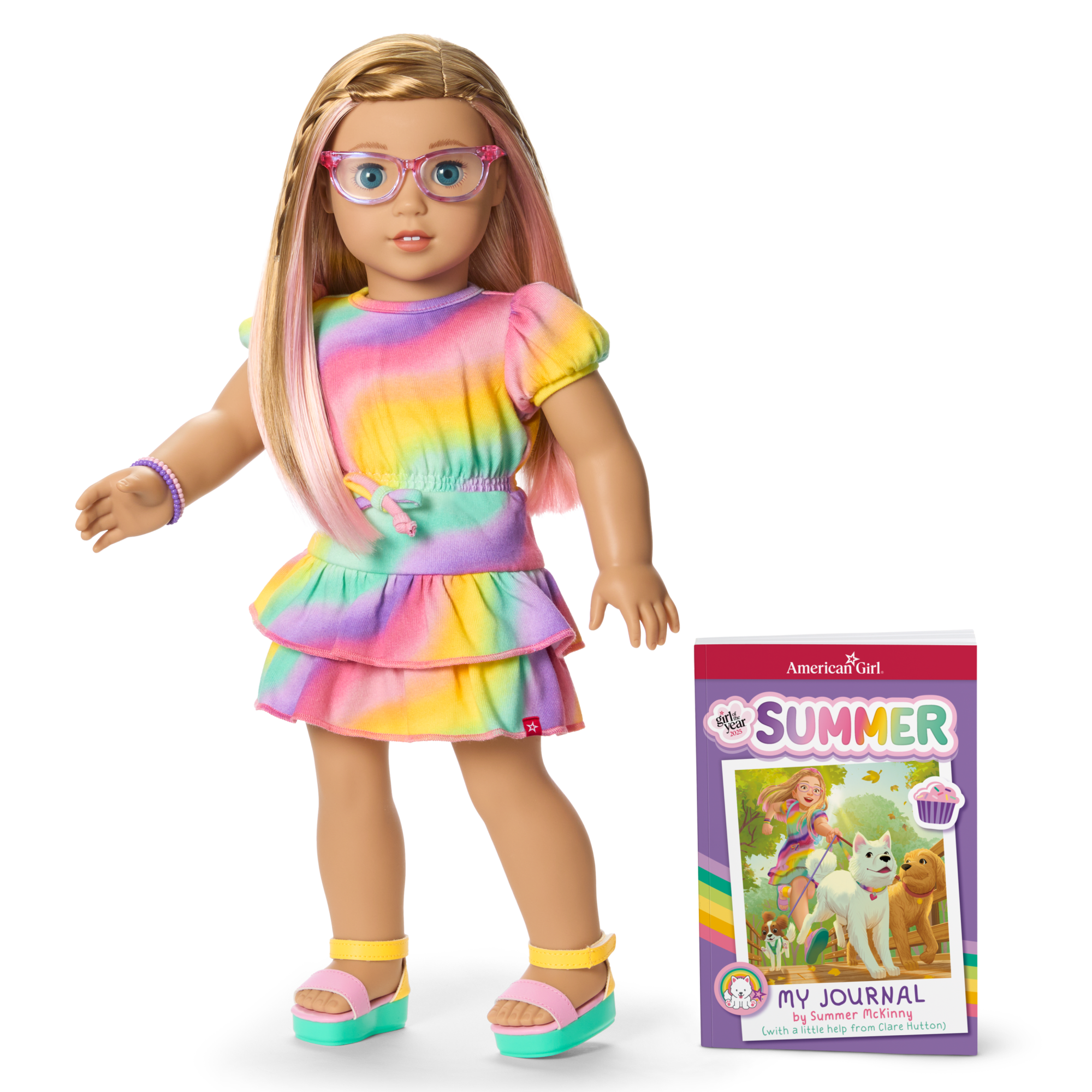Summer™ 18-inch Doll. Journal. Accessories & Doll Carrier (Girl of the Year™ 2025) - Image 2