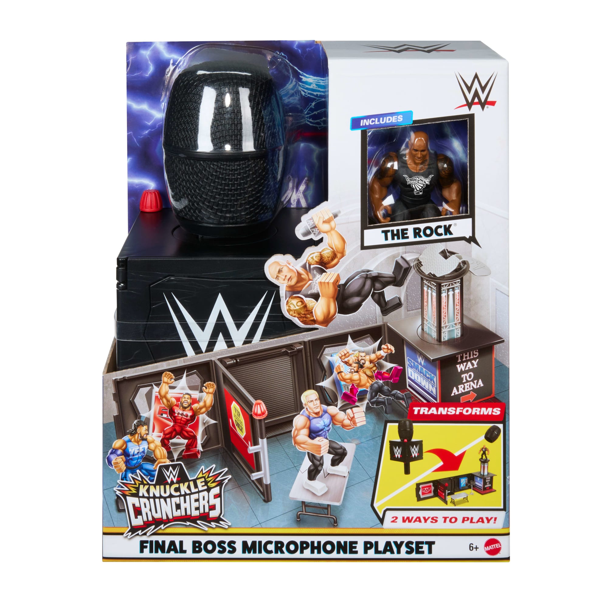 Wwe® Coffret Microphone Boss Final Knuckle Crunchers - Image 6
