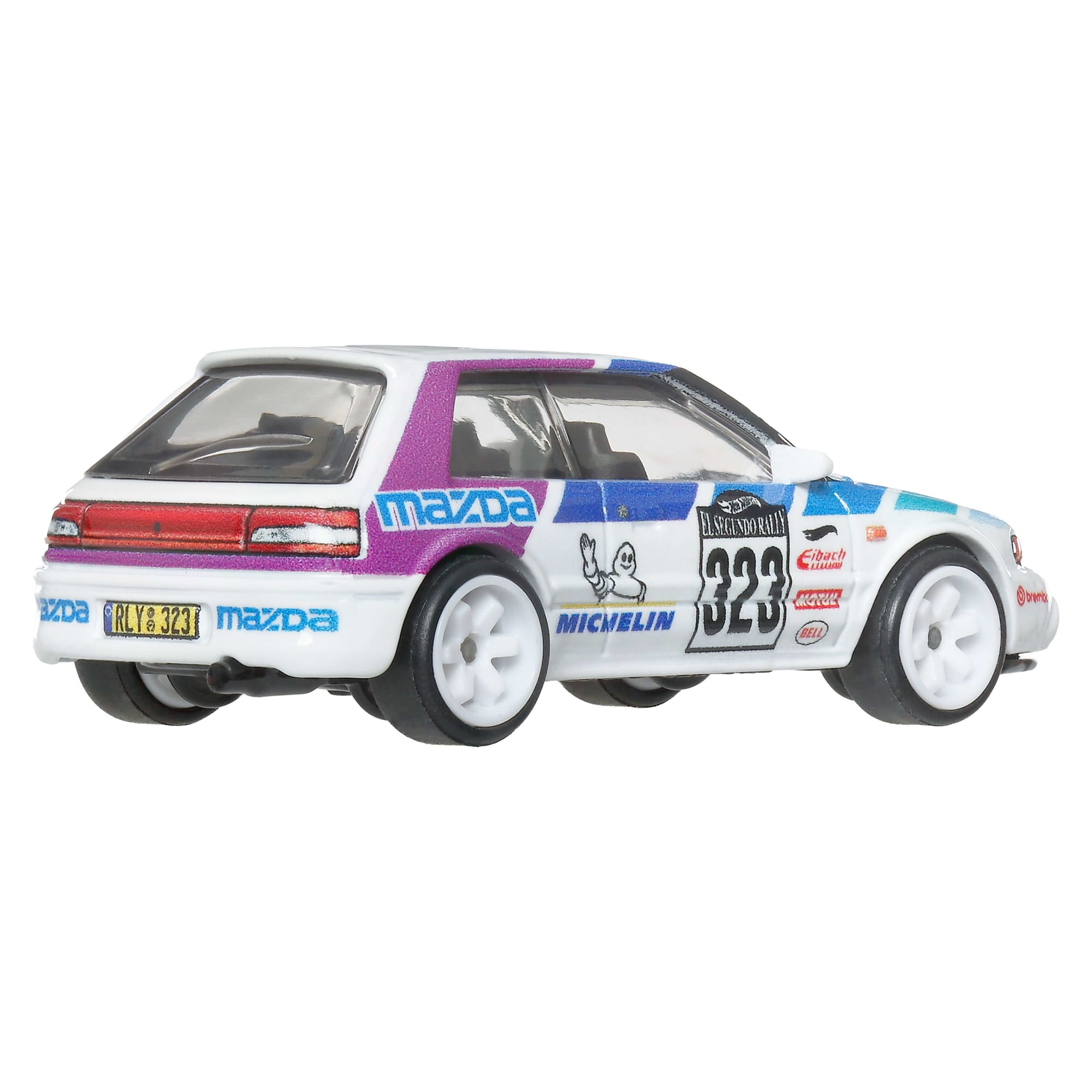 Hot Wheels Car Culture Premium 1:64 Scale Die-Cast Toy Mazda 323 Gtr. Modern Classics - Image 3