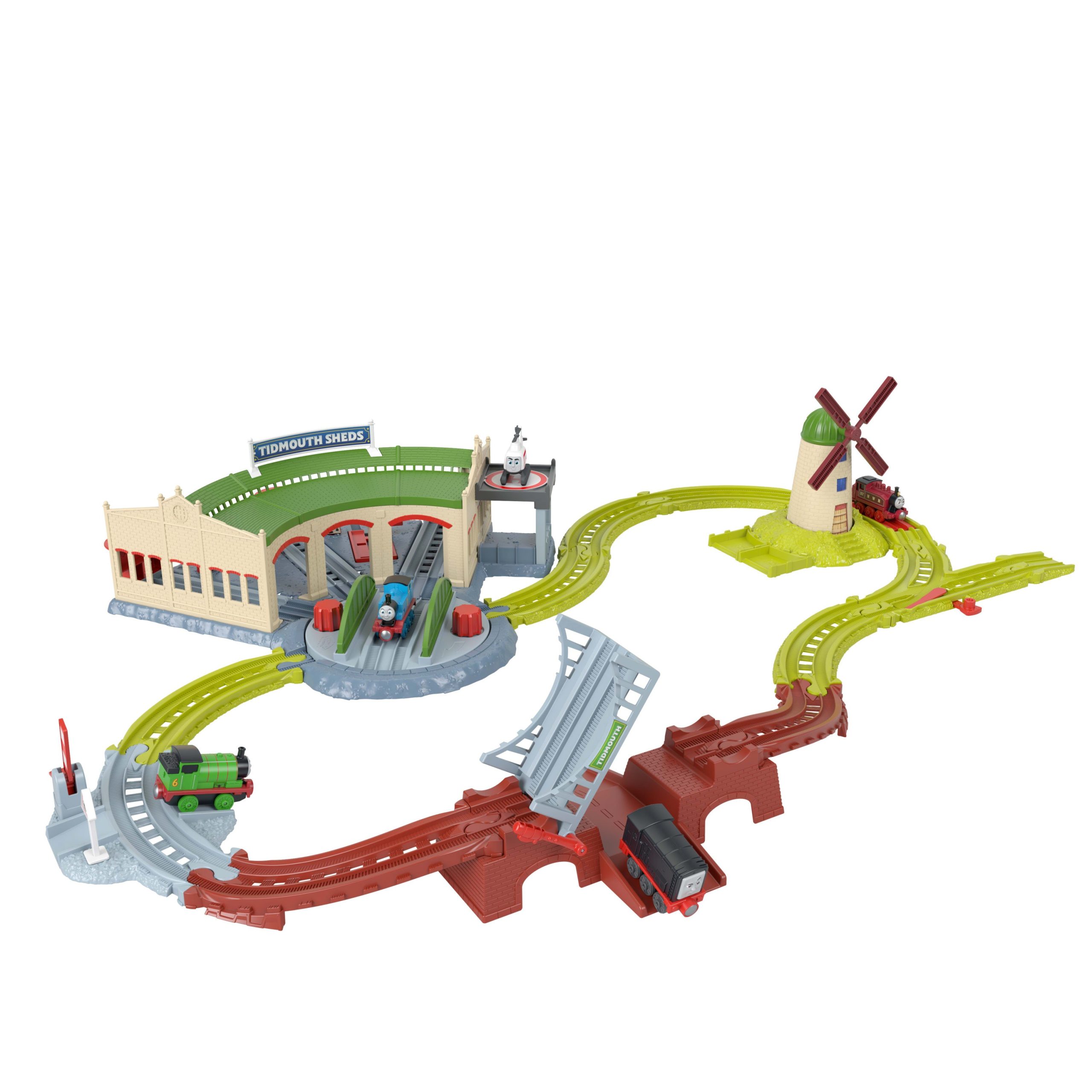 Coffret de Train Thomas & Friends à La Découverte des Hangars de Tidmouth - Image 2