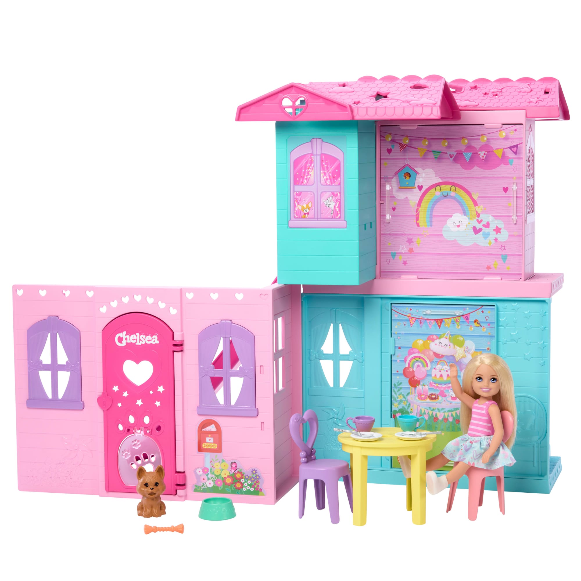Barbie-Coffret La Maison Transformable de Chelsea-Avec Accessoires - Image 4