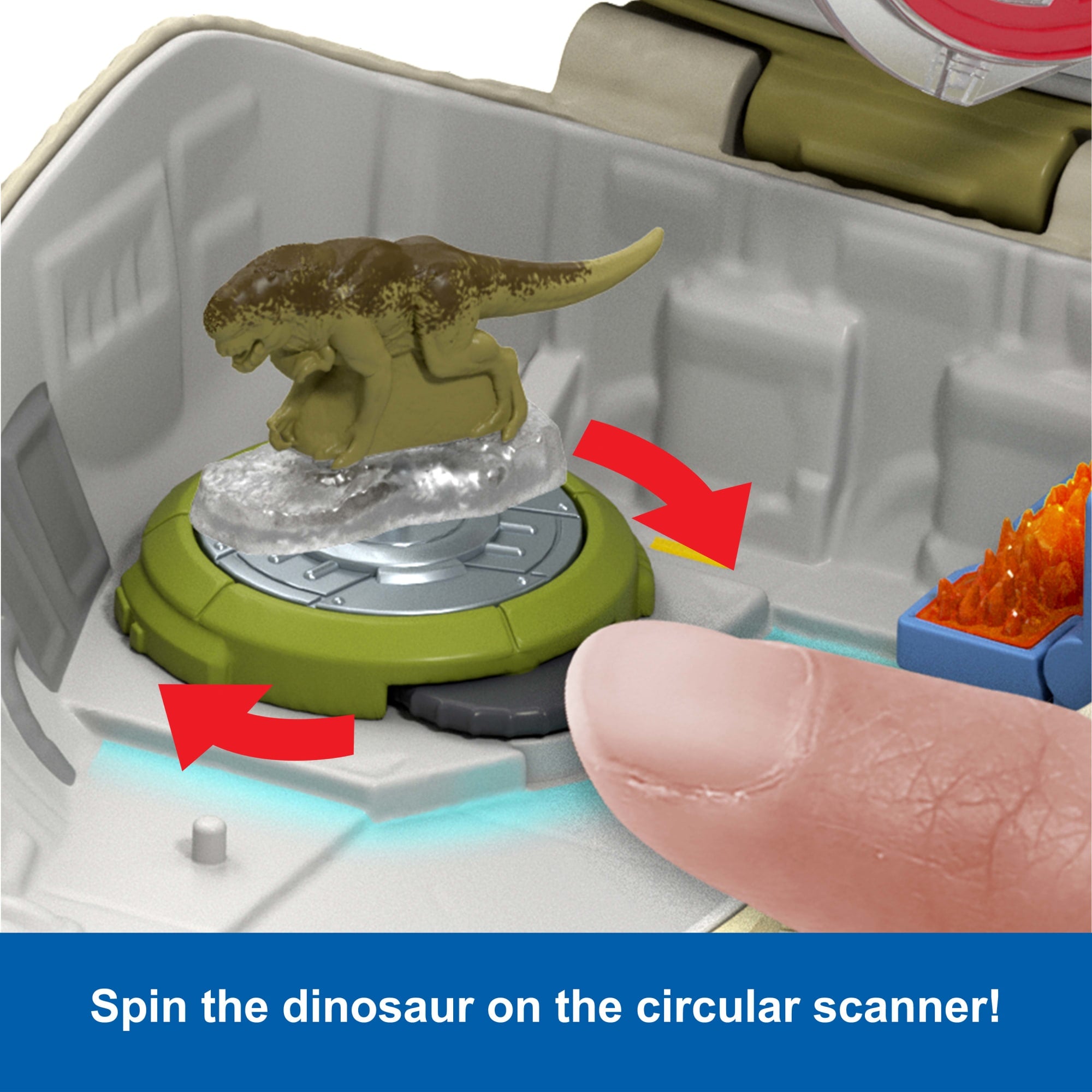 Jurassic World Rebirth Micro Adventure Mutadon Head. Playset interactive Features & Small Figures - Image 4