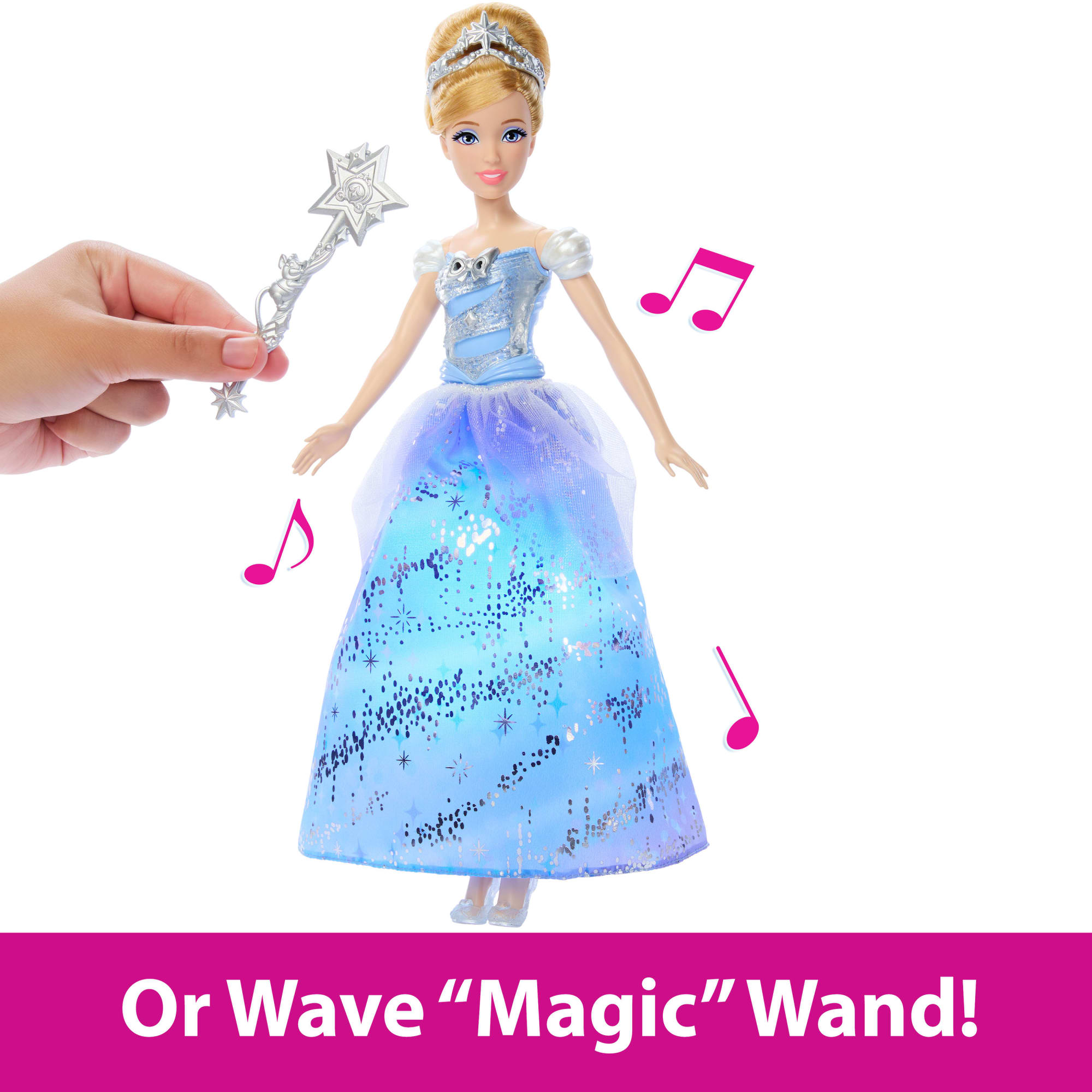 Disney Princess Enchanted Ballgown Cinderella Fashion Doll With Lights & Sounds. inspired By Movie - Image 5