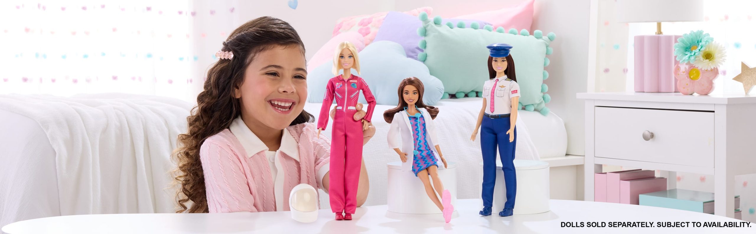 Barbie Careers Pilot Doll & Accessory. Fashion Doll Wearing Removable Uniform & Shoes With Hat - Image 3