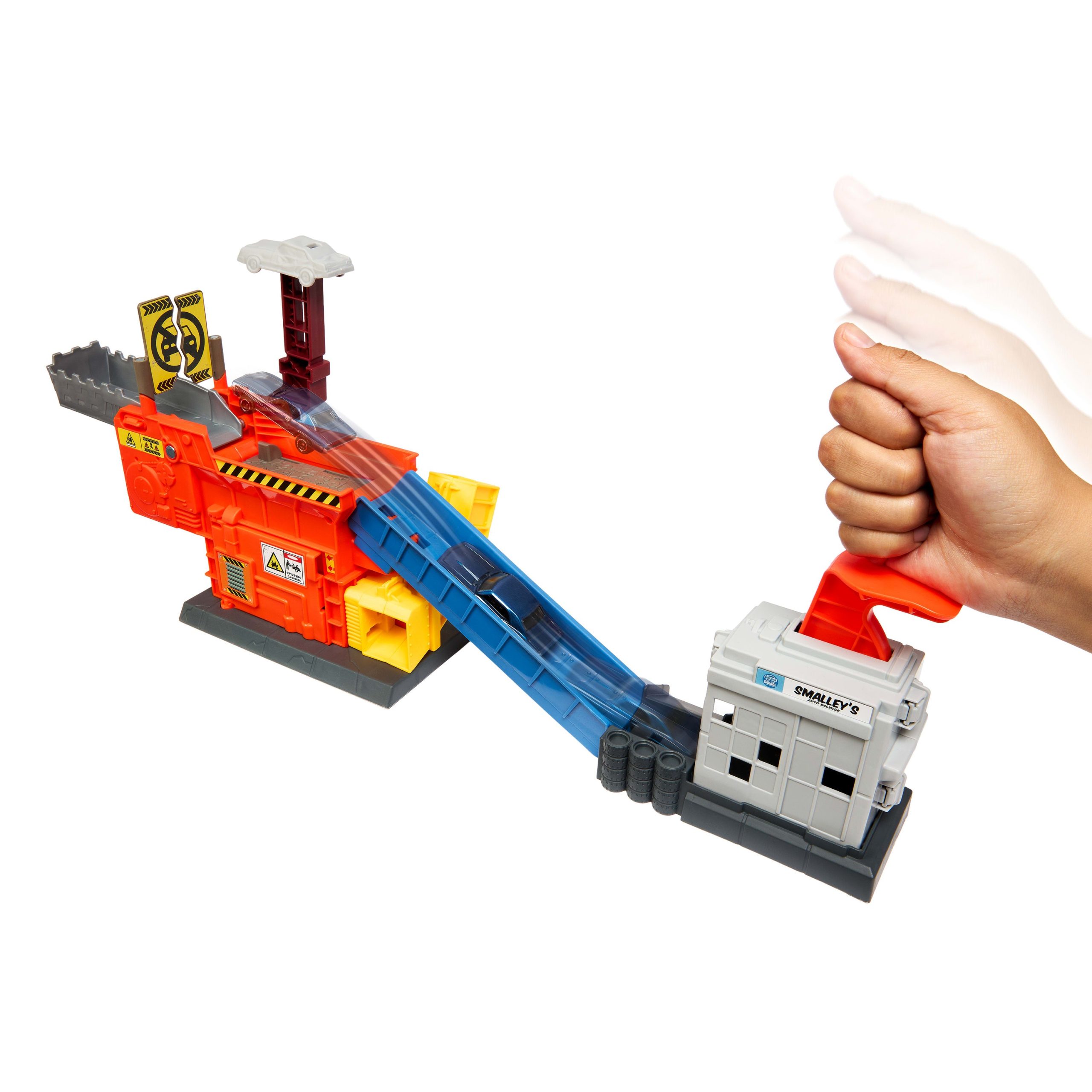 Matchbox The Movie Smalley's Launch & Crush Playset inspired By The Film. 1 Toy Die-Cast Car - Image 2