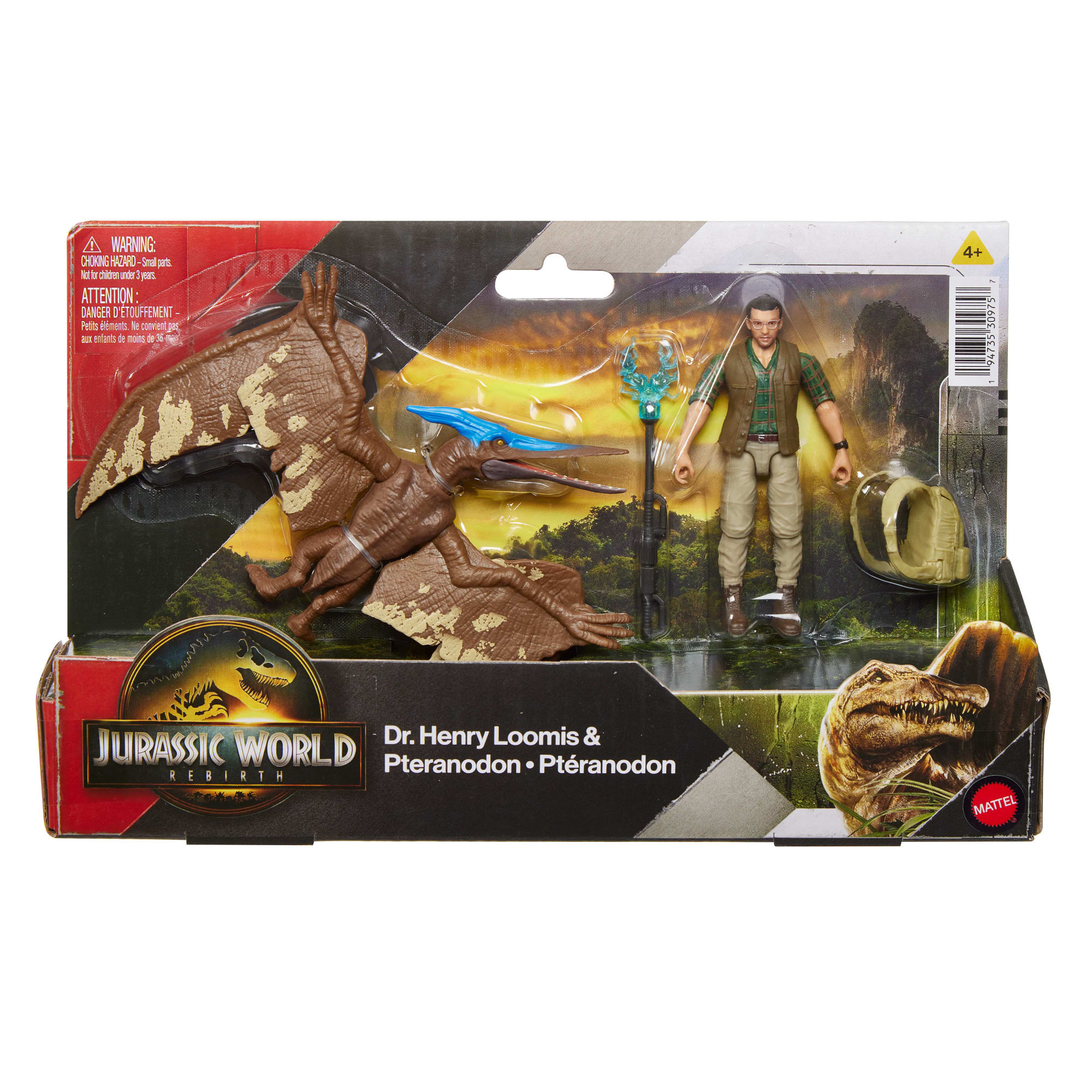 Jurassic World Set de Juego Rebirth Dr Loomis y Juve - Image 6