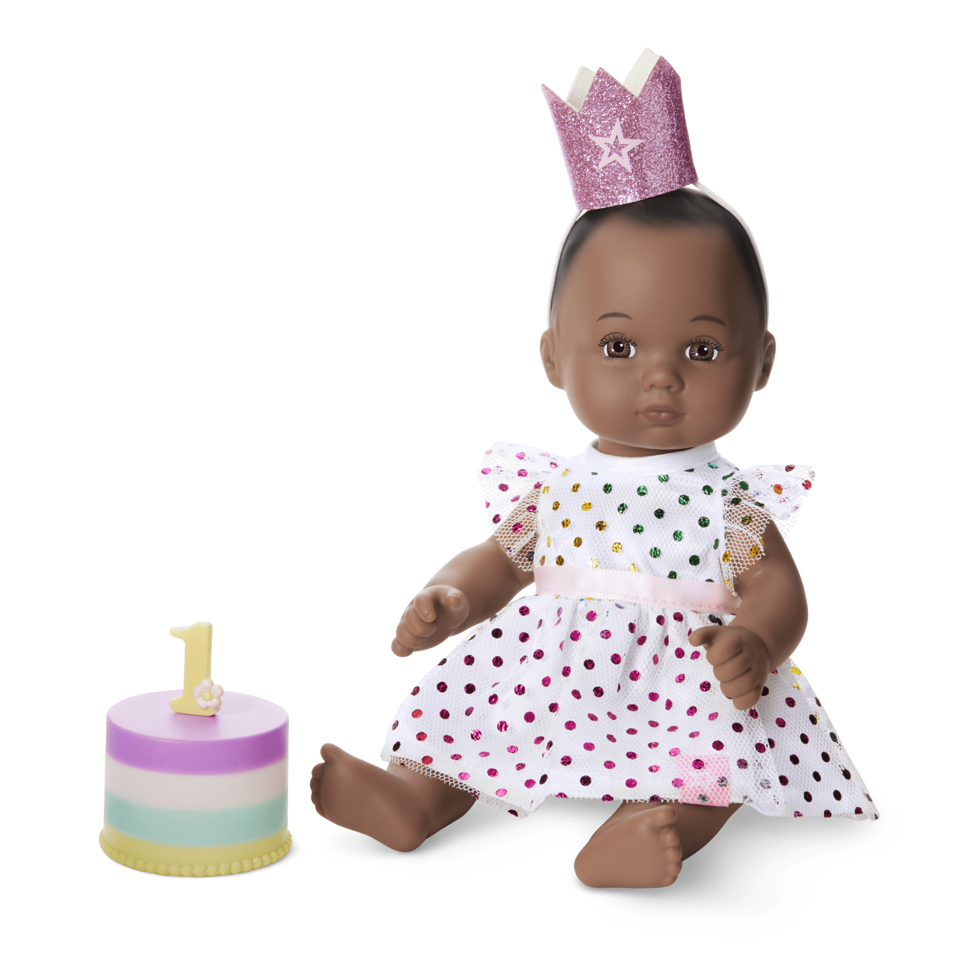Little Bitty Baby™ First Birthday Celebration Set for 7.75-inch Dolls - Image 2