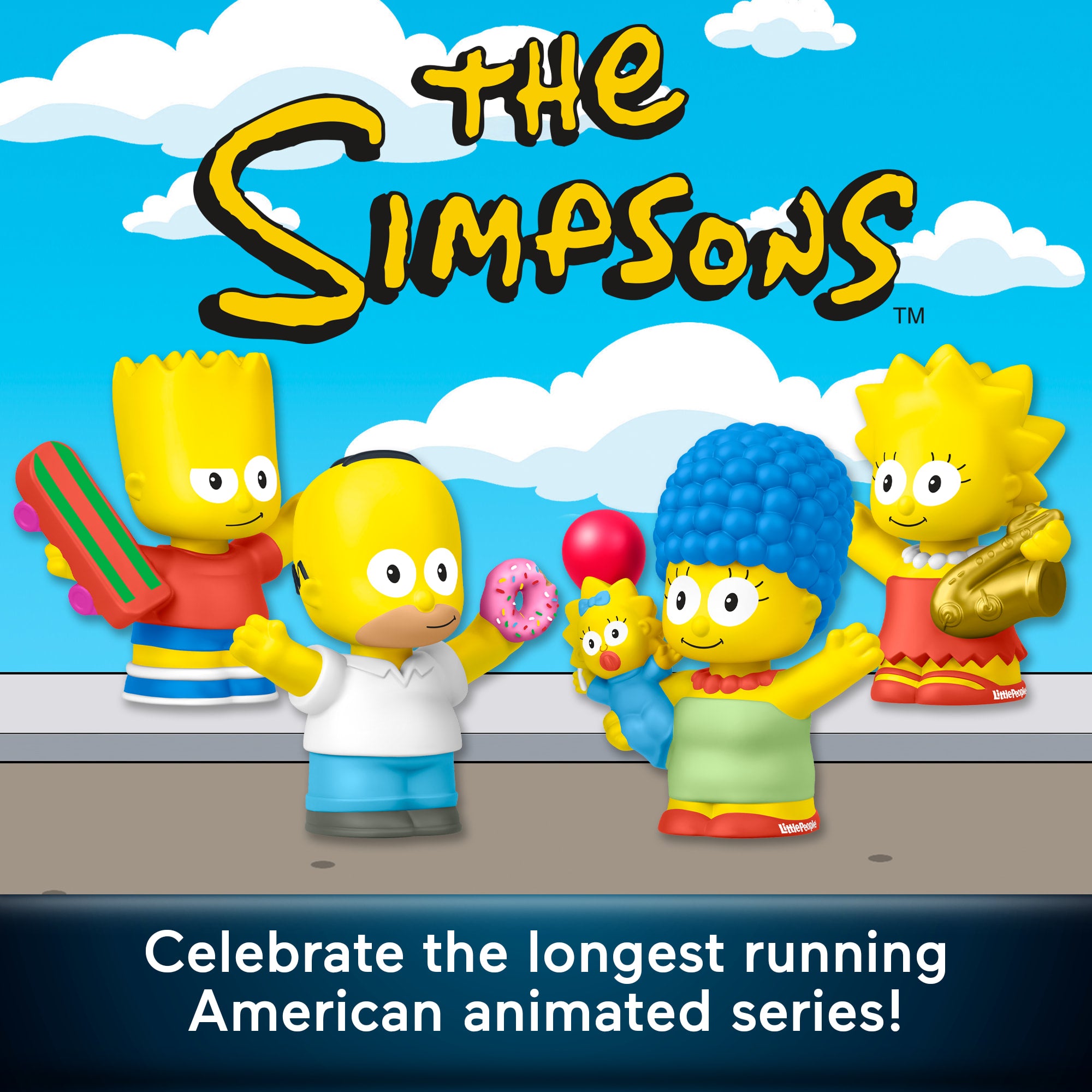 Little People Collector The Simpsons TV Series Special Edition Set For Fans. 4 Figures - Image 2