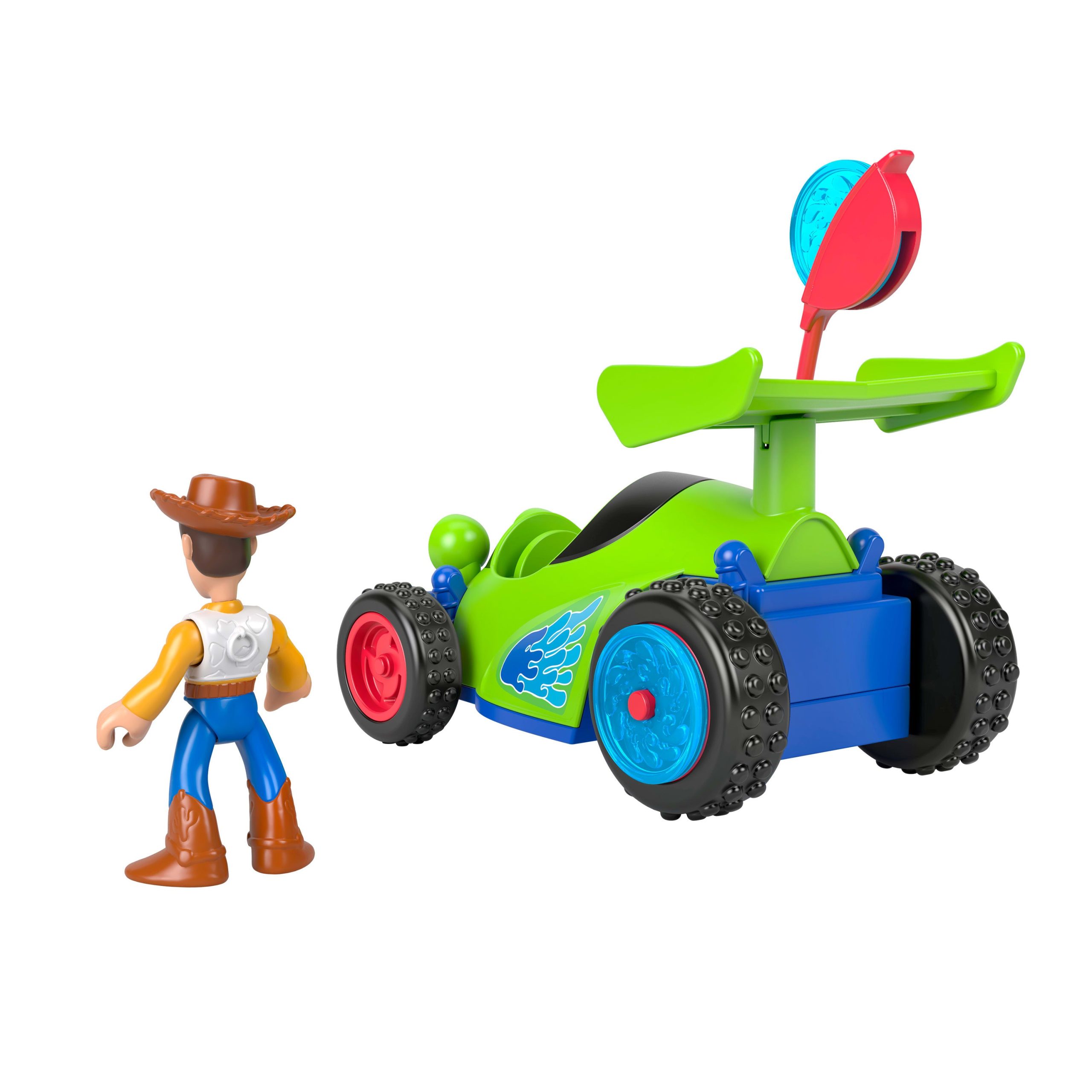 Imaginext Woody & R.C. Play Set With Projectiles. Inspired By Disney And Pixar Toy Story - Image 5