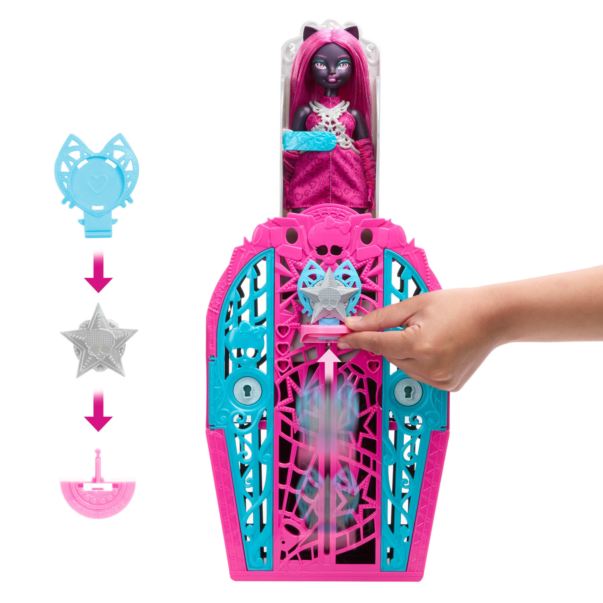 Monster High-Monstrueux Secrets Catty Noir-Coffret - Image 5