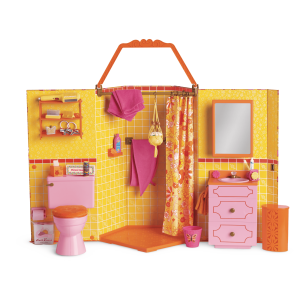 Julie's™ Groovy Bathroom for 18-inch Dolls (Historical Characters)