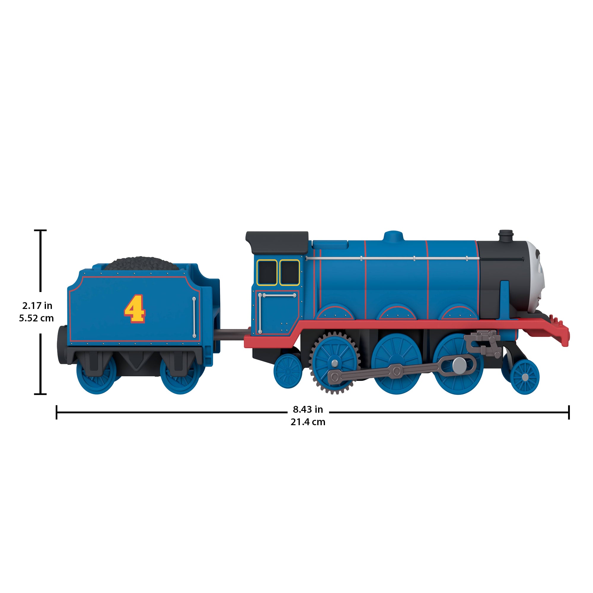 Thomas & Friends By Fisher-Price Motorized Engine. Battery-Powered Toy Train Gordon & Tender - Image 5