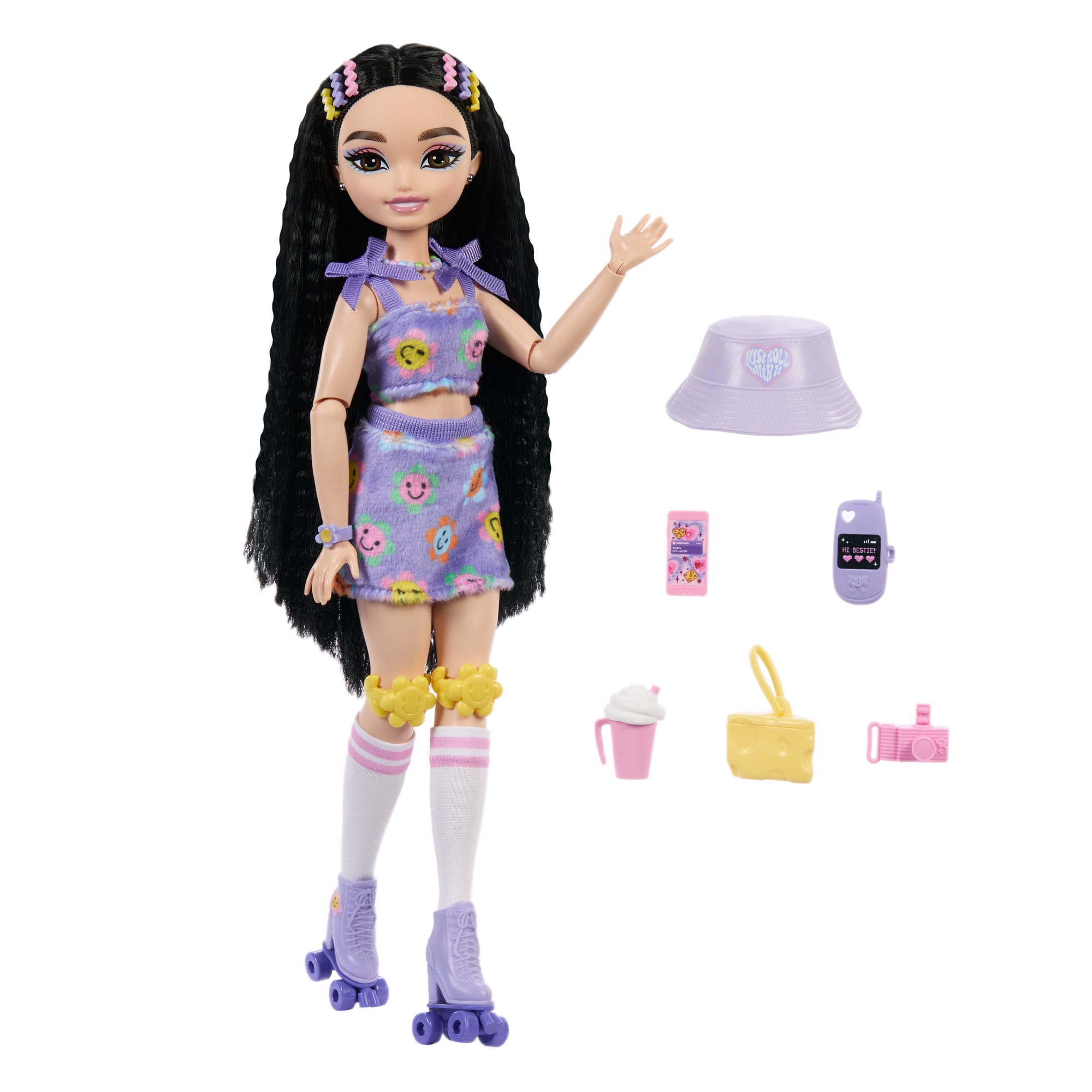 Barbie Équipe de Rêve Poupée Renee Patins à Roulettes - Image 5