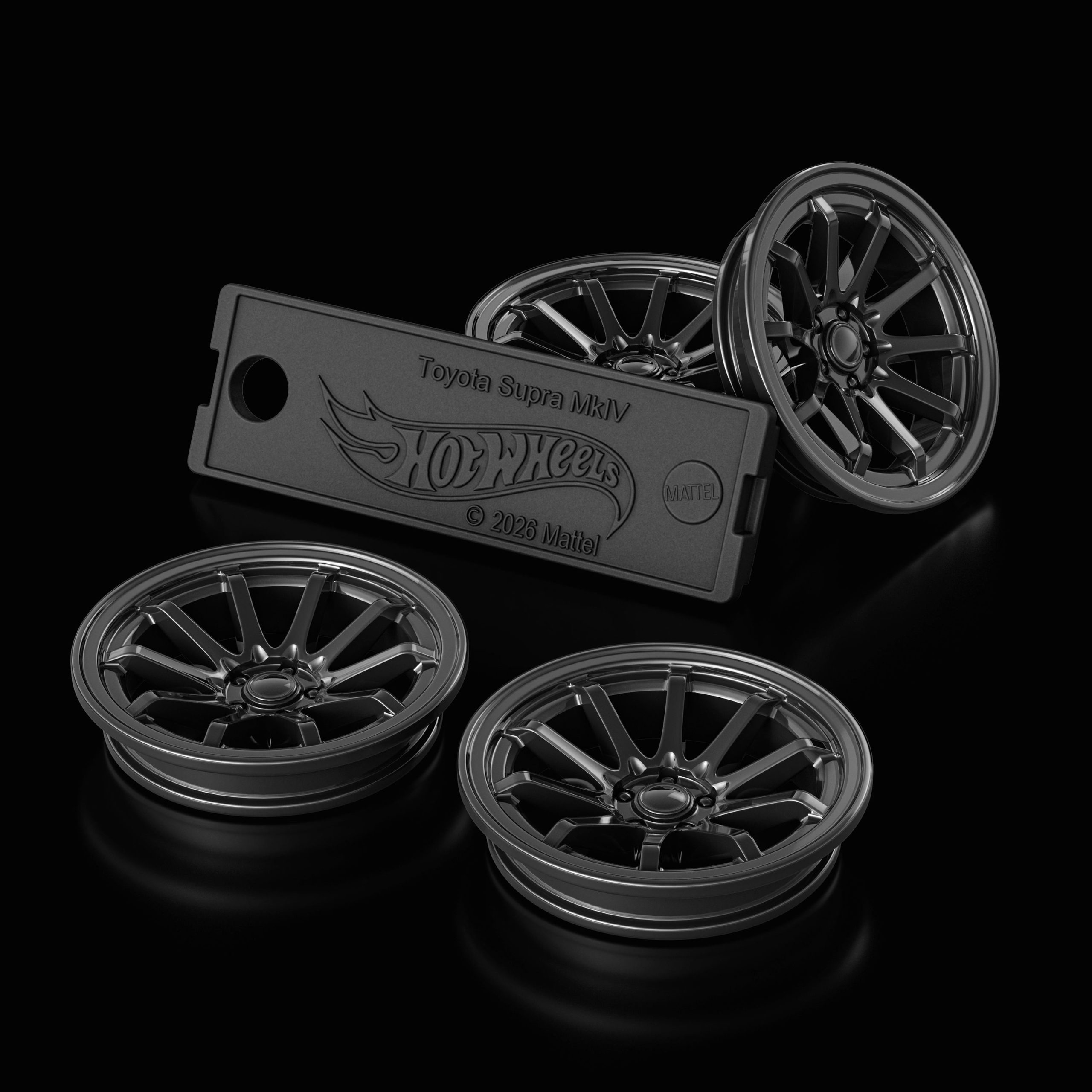 Mattel Brick Shop Hot Wheels '94 Toyota Supra MKIV Building Set - Image 5