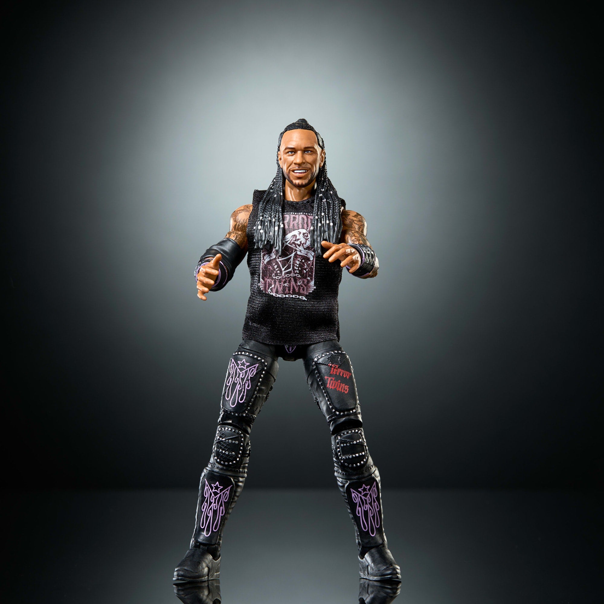 WWE Elite Damian Priest Action Figure. Series #122 Set. 6-Inch Collectible With Accessories - Image 3