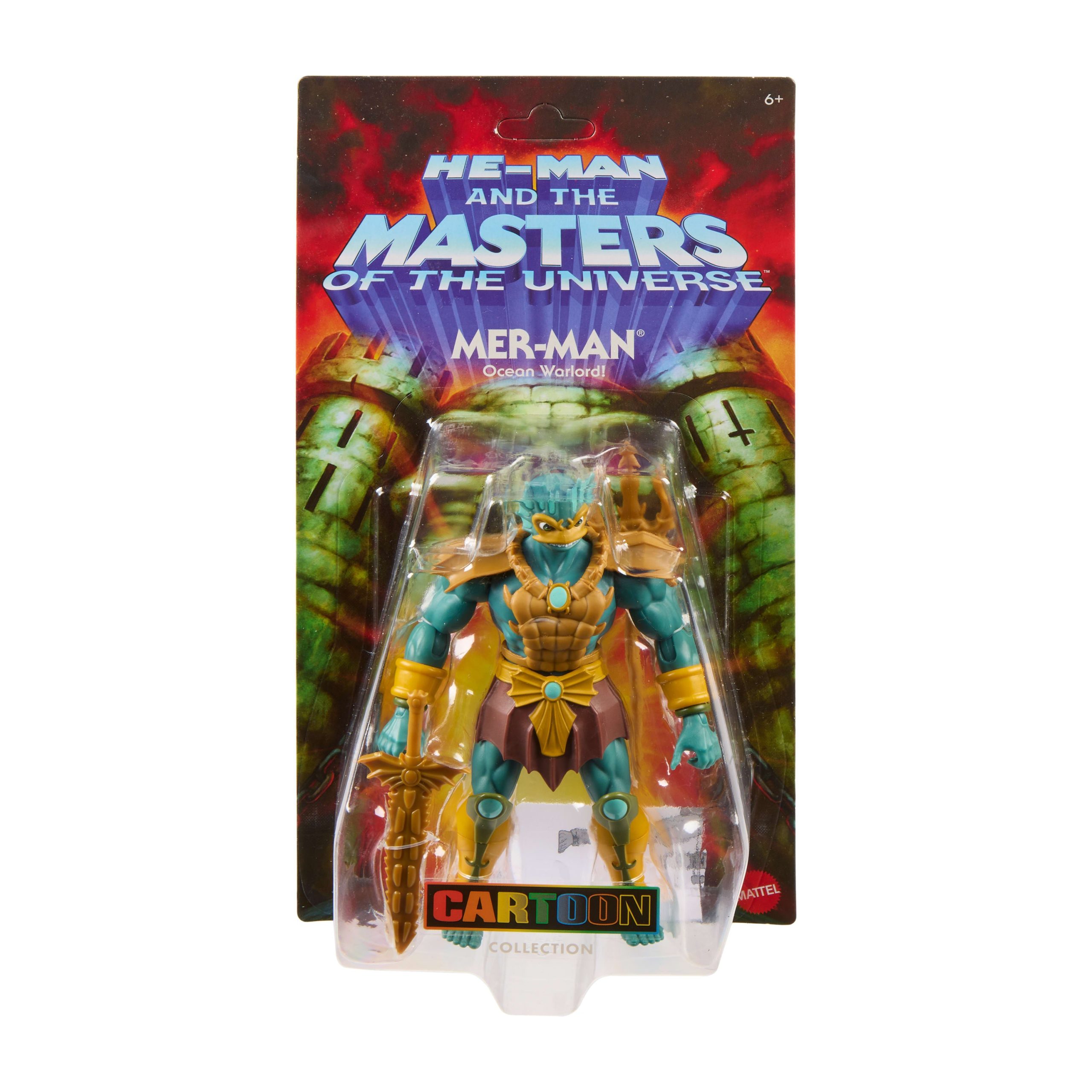 Masters of the Universe Origins 200X Cartoon Collection Mer-Man Action Figure - Image 6