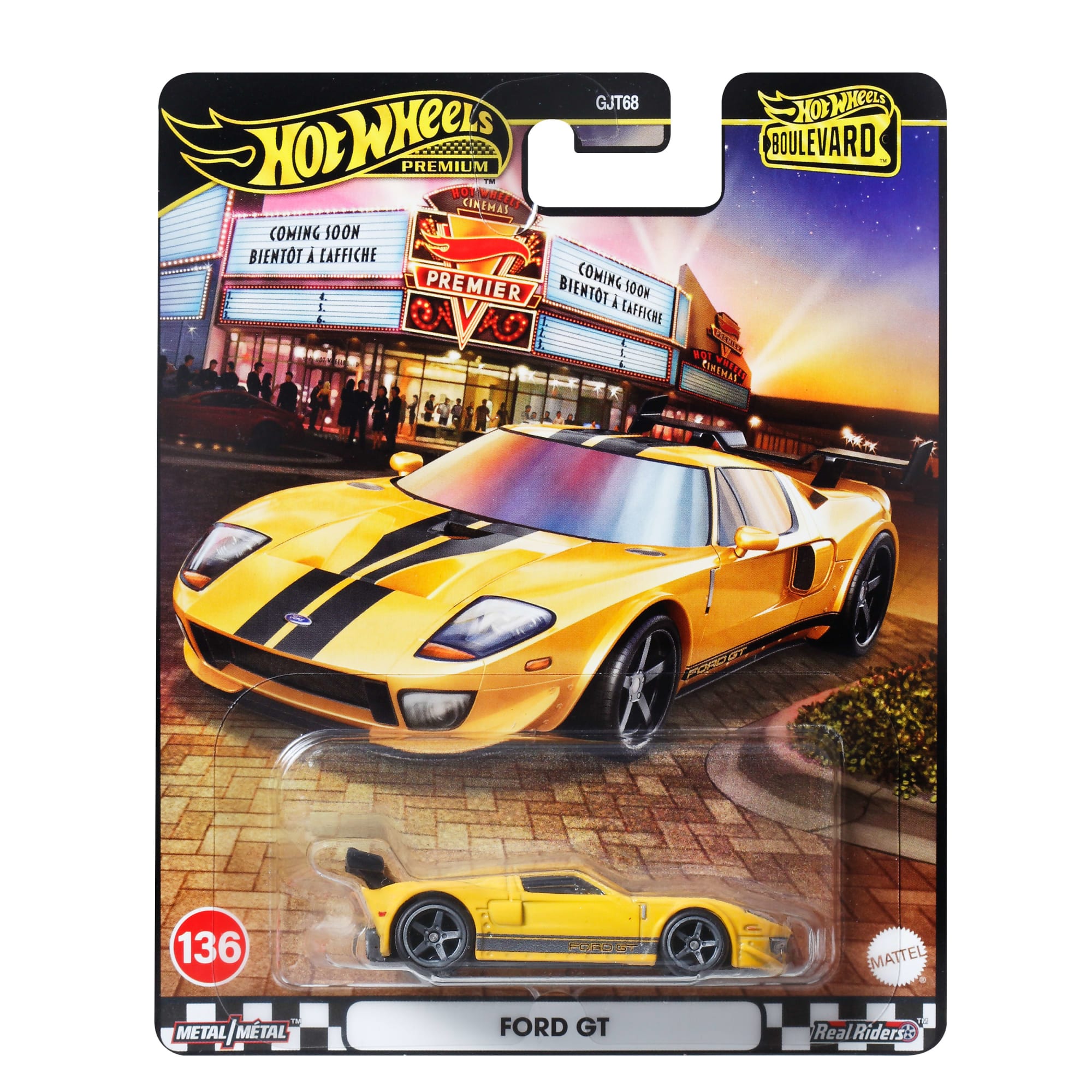 Hot Wheels Boulevard Vehicle. 1 Premium 1:64 Scale Car. Toy For Collectors