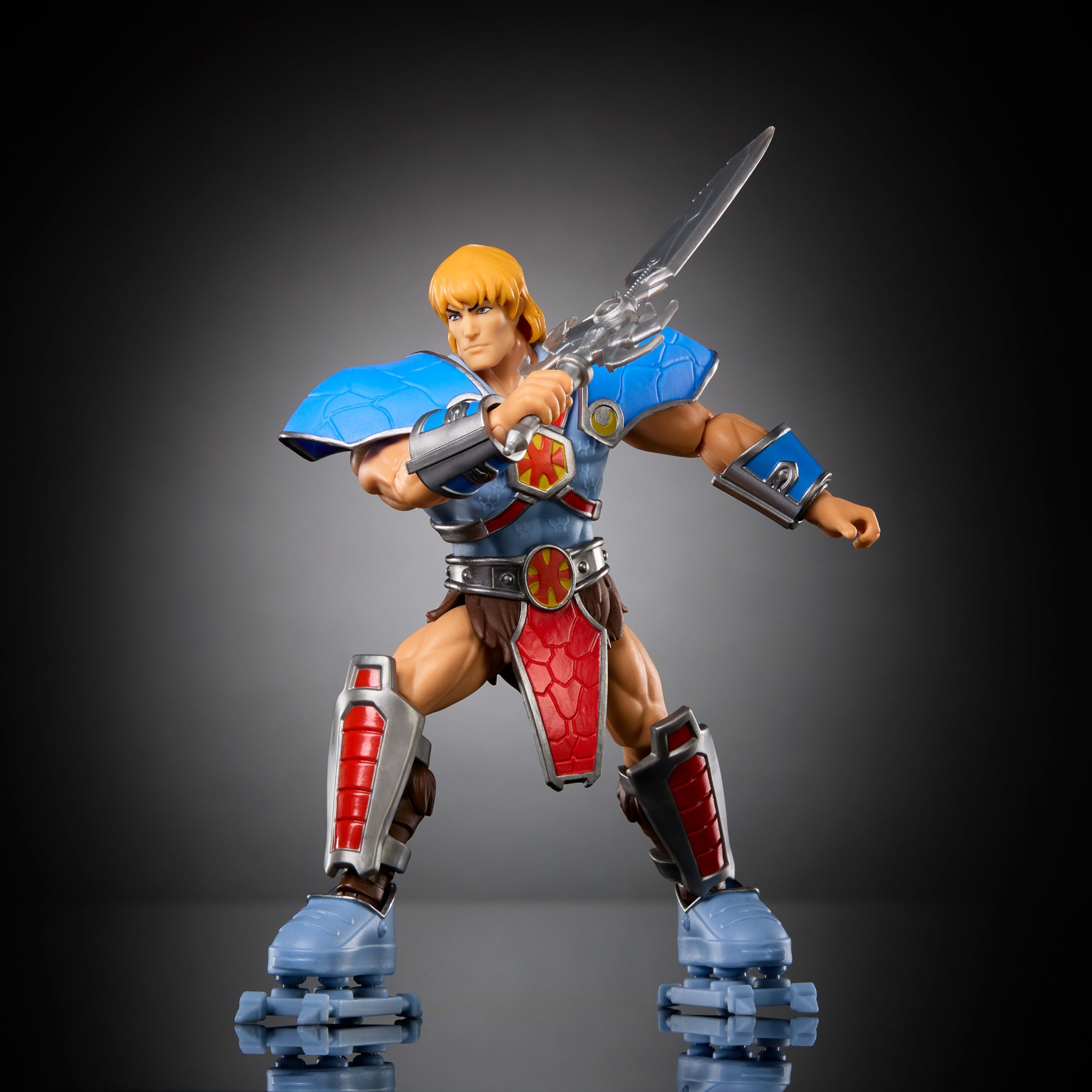 Masters Of The Universe Origins 200X Cartoon Collection Samurai He-Man Deluxe Action Figure Toy - Image 4