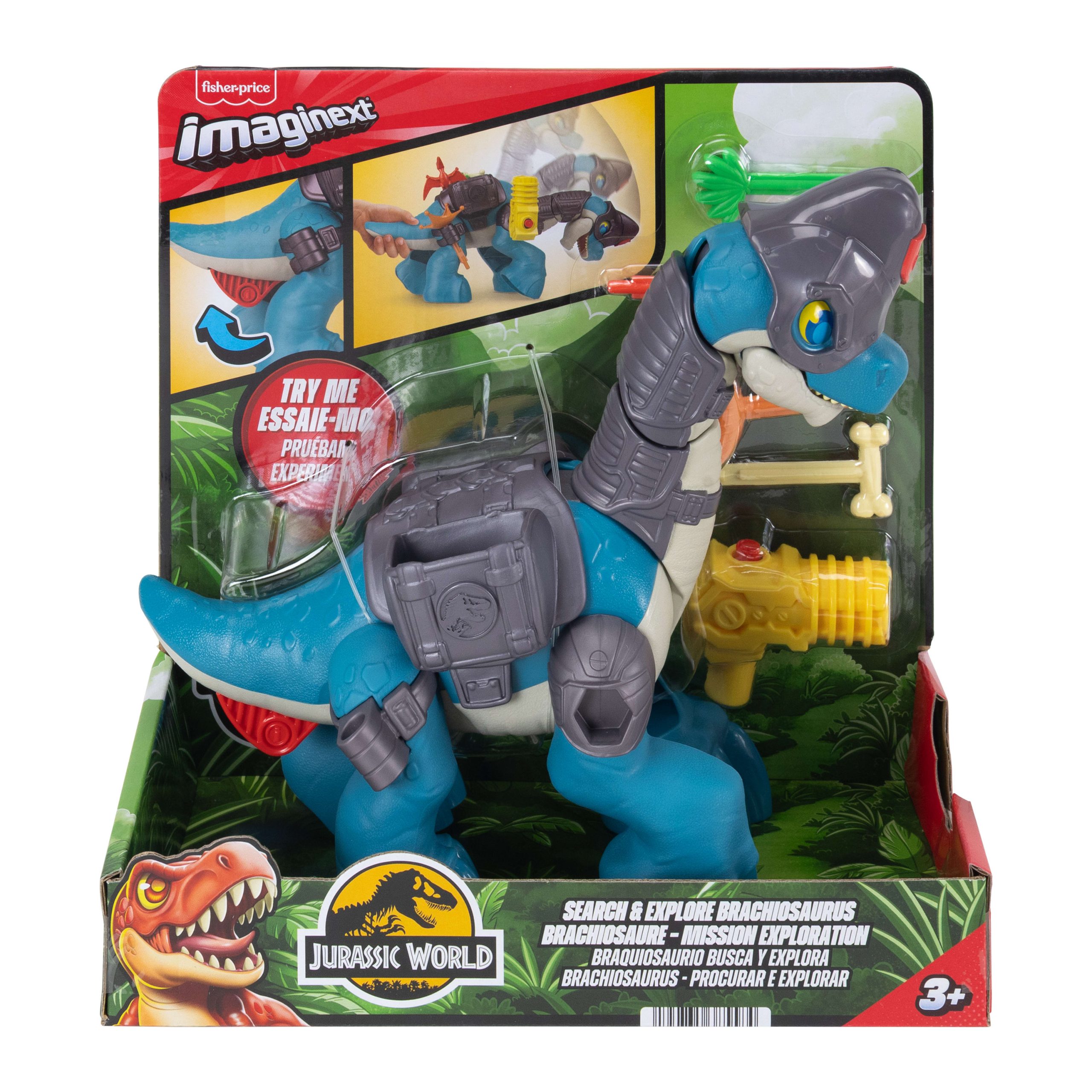 Imaginext Jurassic World Coffret Brachiosaure Mission Exploration - Image 6