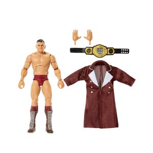 WWE Elite Gunther Action Figure Series #121. 6-Inch Collectible With Accessories