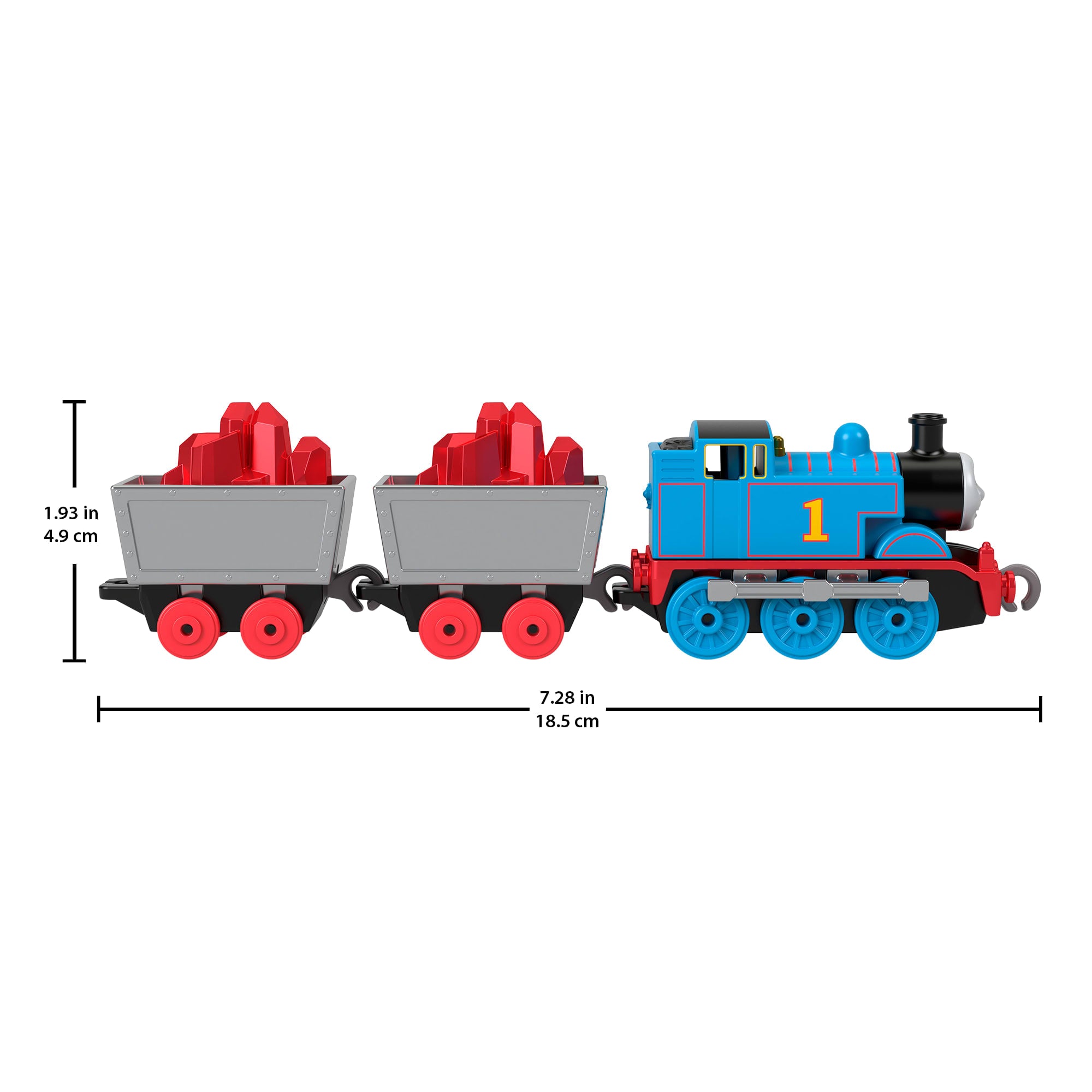 Thomas & Friends By Fisher-Price Small Die-Cast Mattel 80th Engine. Collectible Toy Metal Train - Image 2
