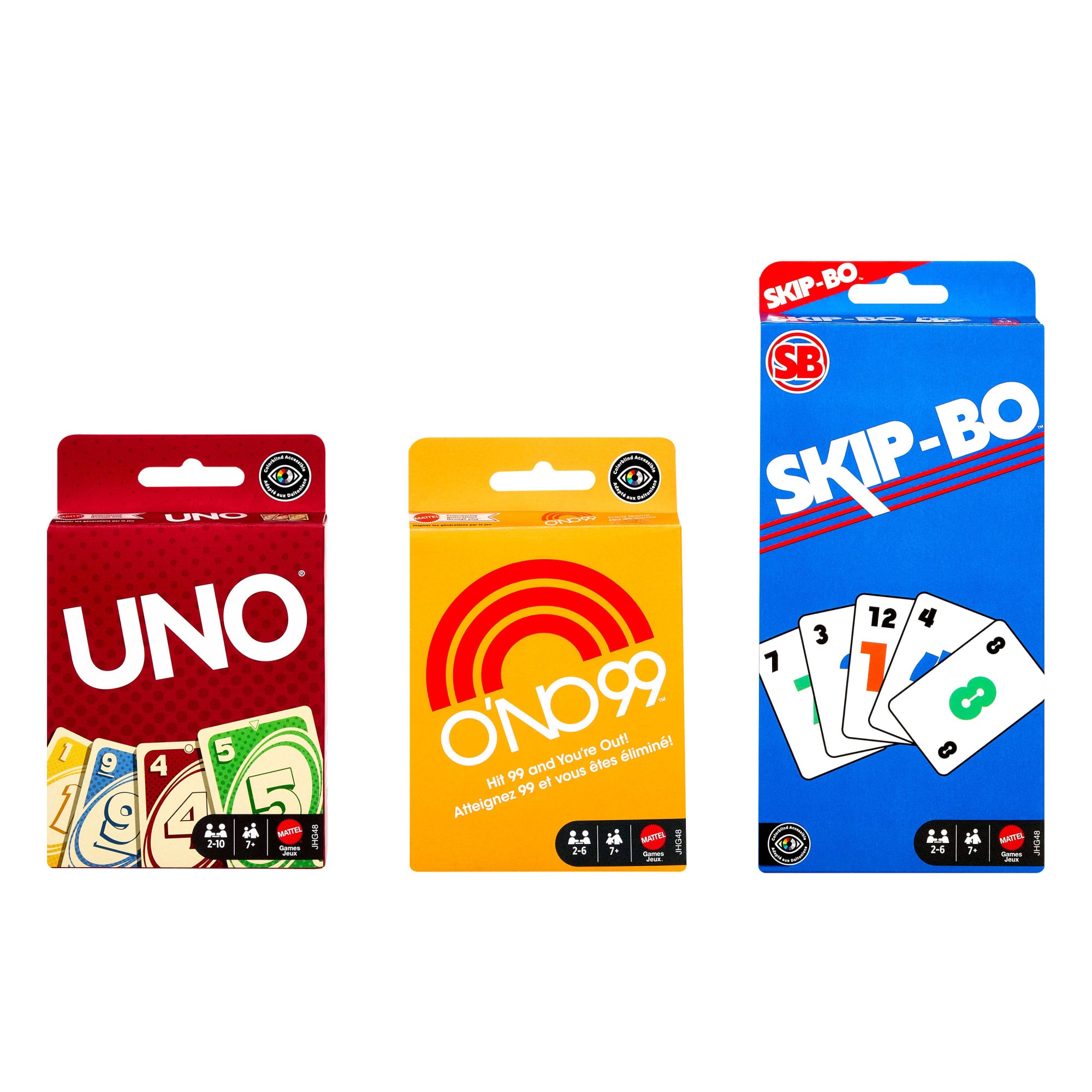 Vintage Set With 3 Card Games. UNO. O'No 99 & Ski-Bo For Kid. Adult & Family Nights & Parties - Image 5