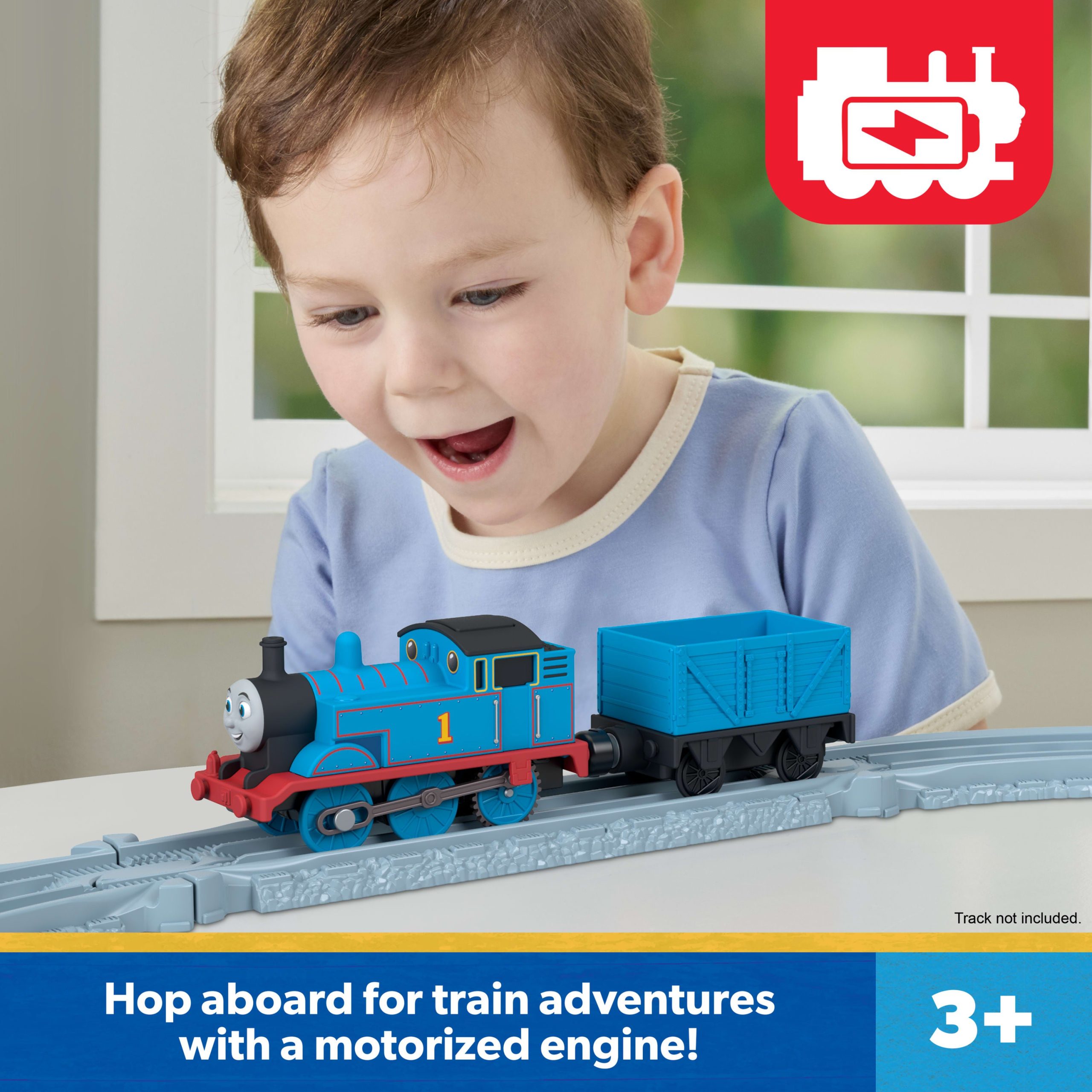 Thomas & Friends By Fisher-Price Motorized Engine. Battery-Powered Toy Train - Image 2