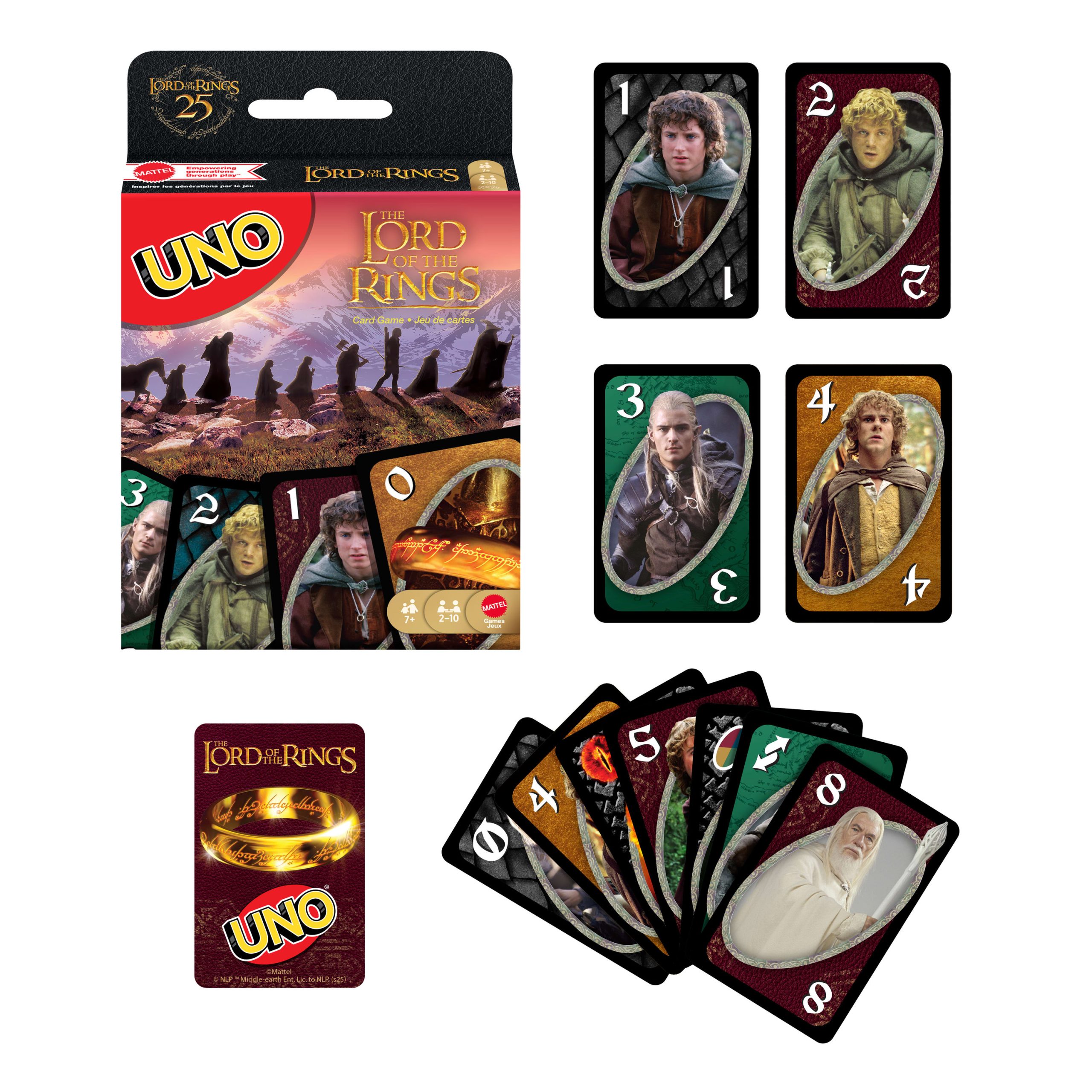 UNO Jogo de Cartas O Senhor dos Anéis - Image 6