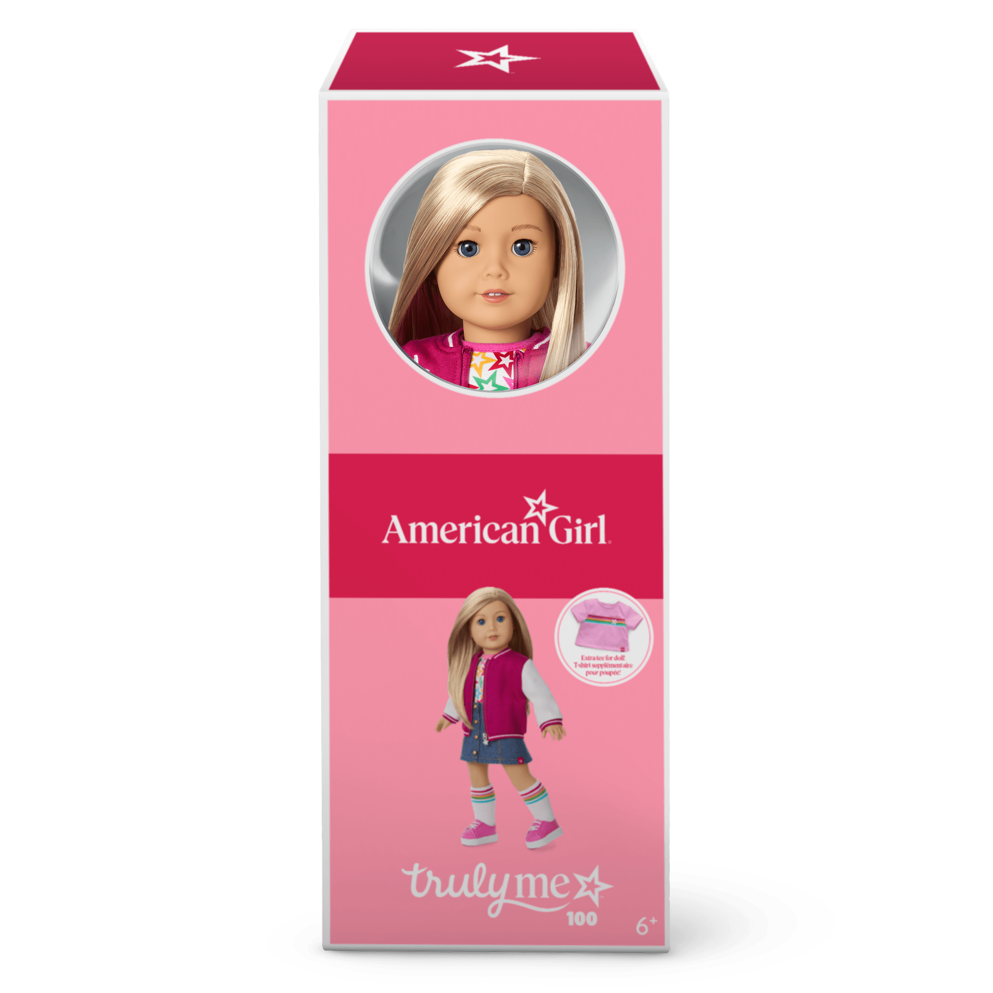 Truly Me™ 18-inch Doll #100 with straight layered blonde hair - Image 16