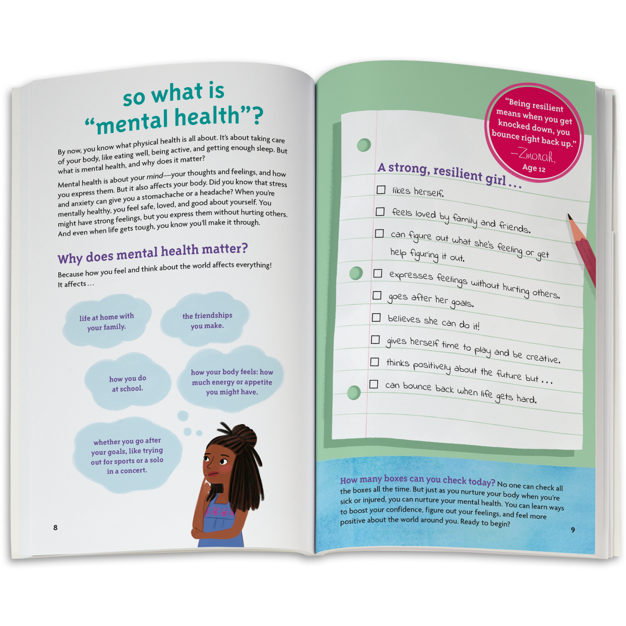 A Smart Girl's Guide: Caring for Herself Book - Image 2