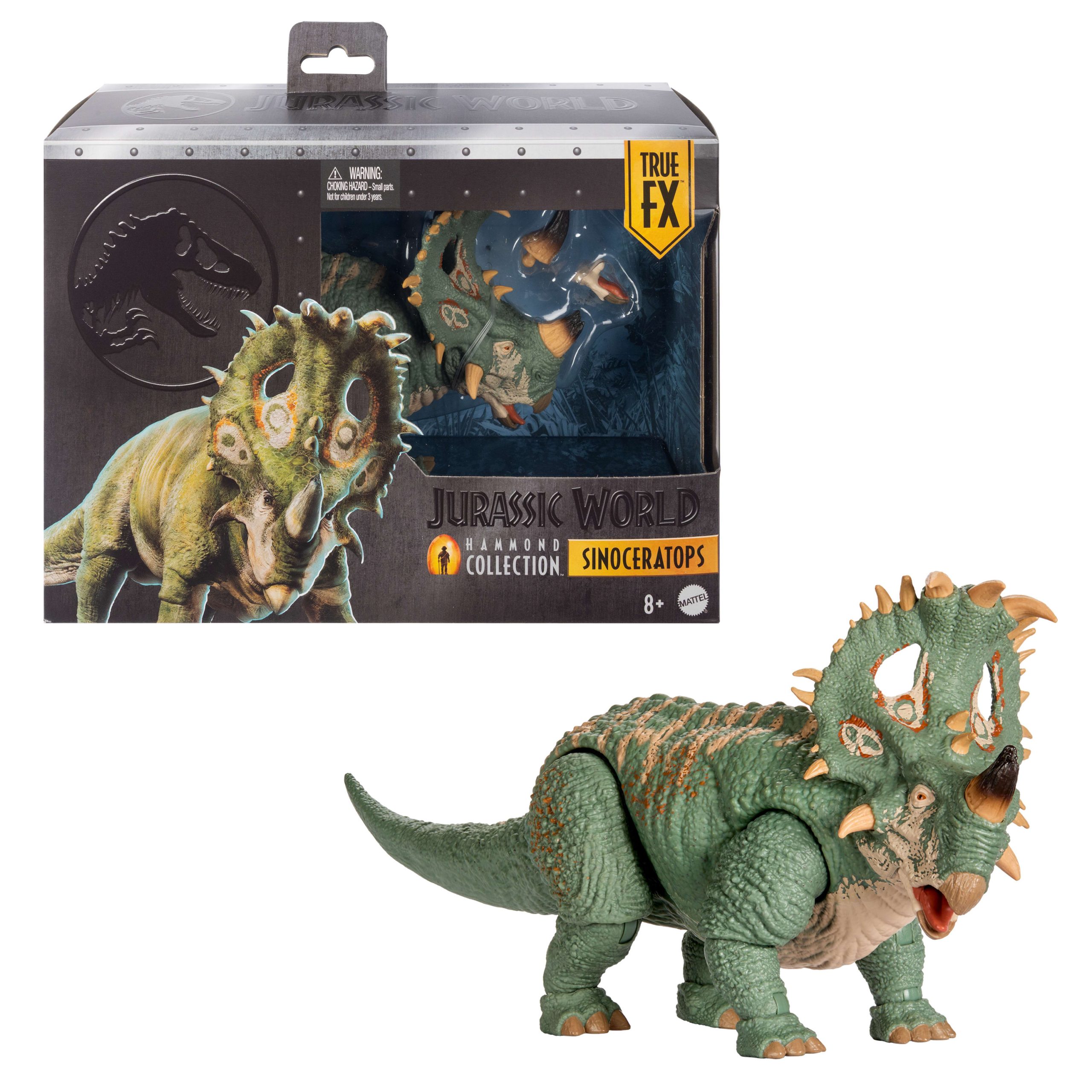 Jurassic World Hammond Collection Dinossauro de Brinquedo Sinoceratops