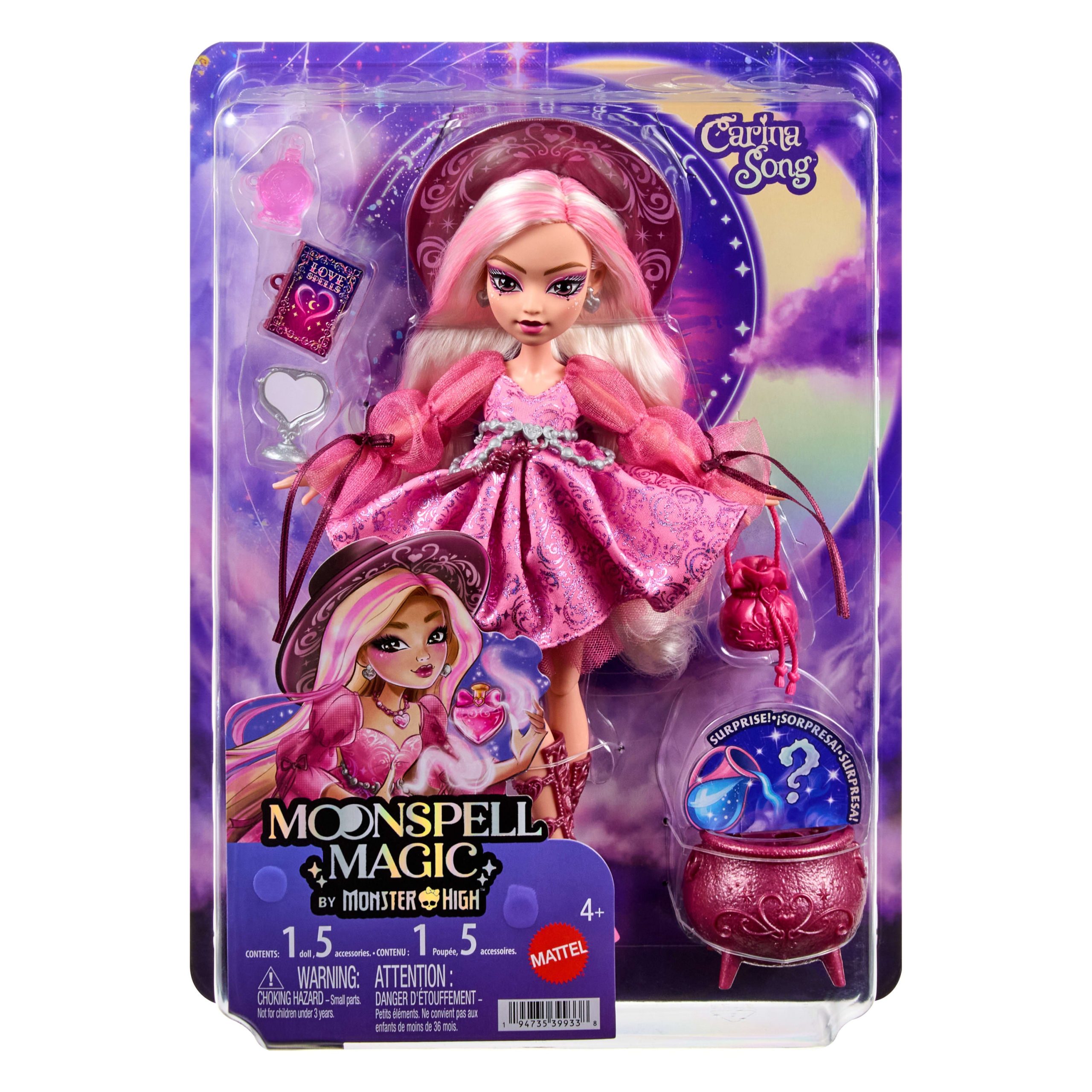 Monster High Moonspell Magic Muñeca Carina Song - Image 6